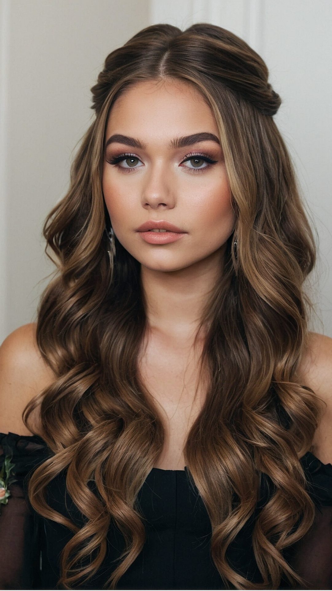 Modern Brunch Waves with Twisted Highlights