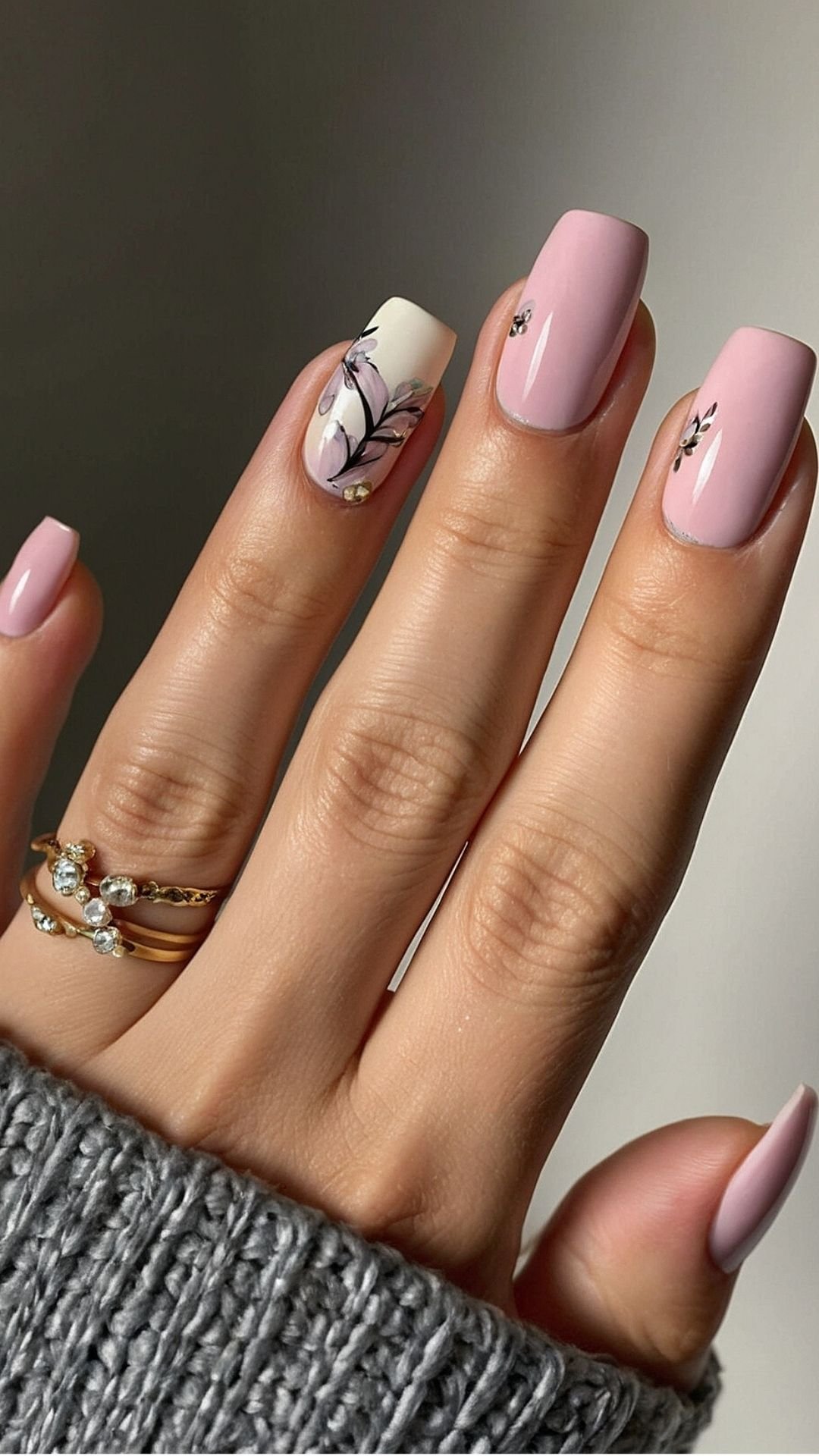 Mystic Floral Manicure