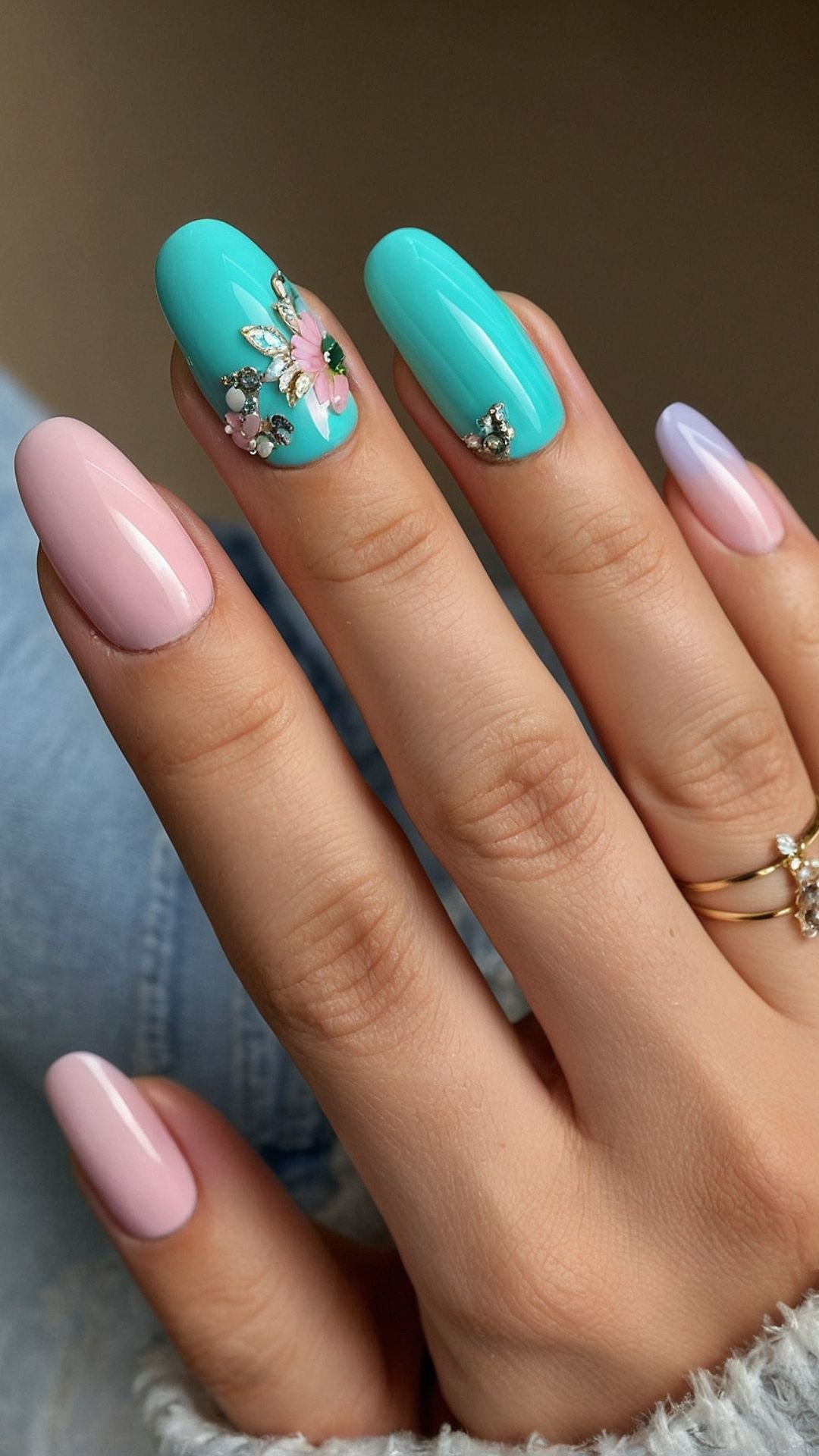 Turquoise Treasure Embellishment