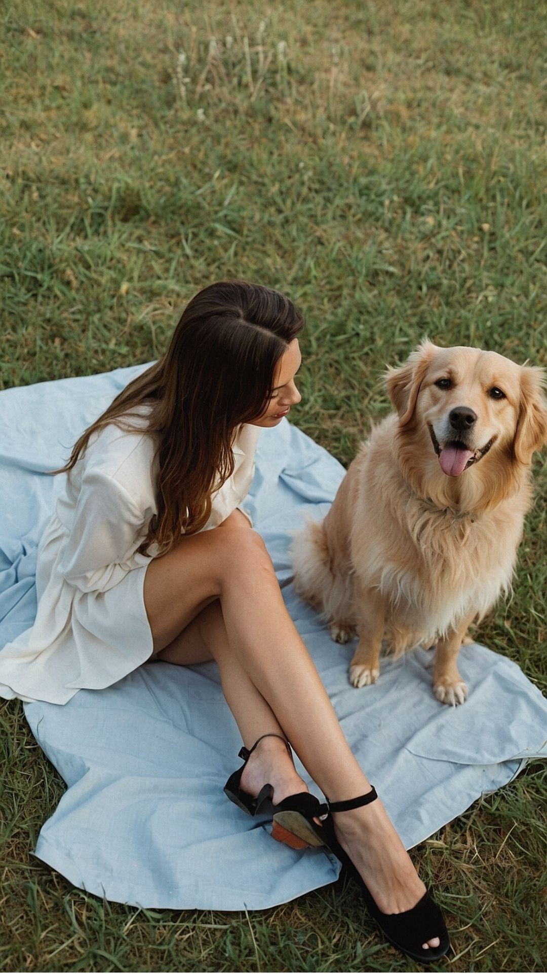Field Day Fashion: Effortless Style with a Playful Pup