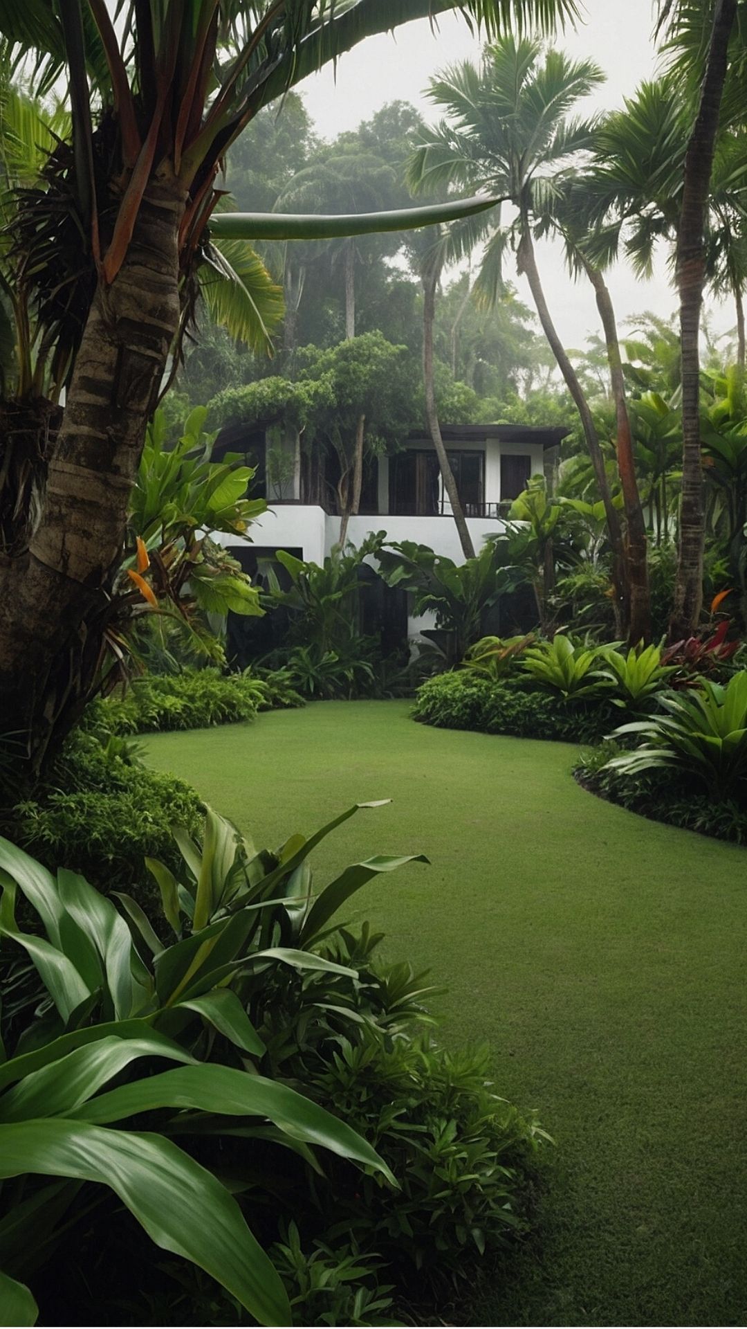 Secret Garden: Lush Tropical Pathway