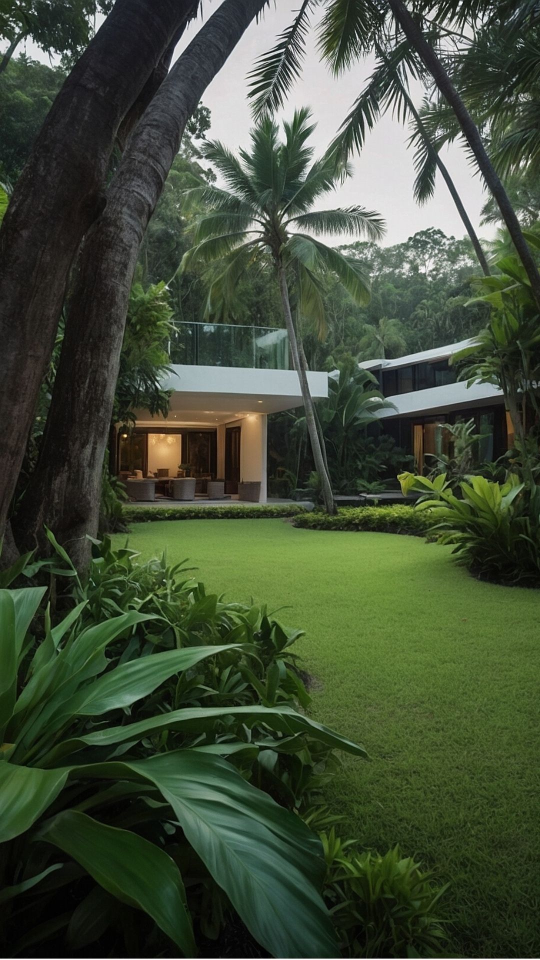 Modern Eden: Architectural Jungle Garden