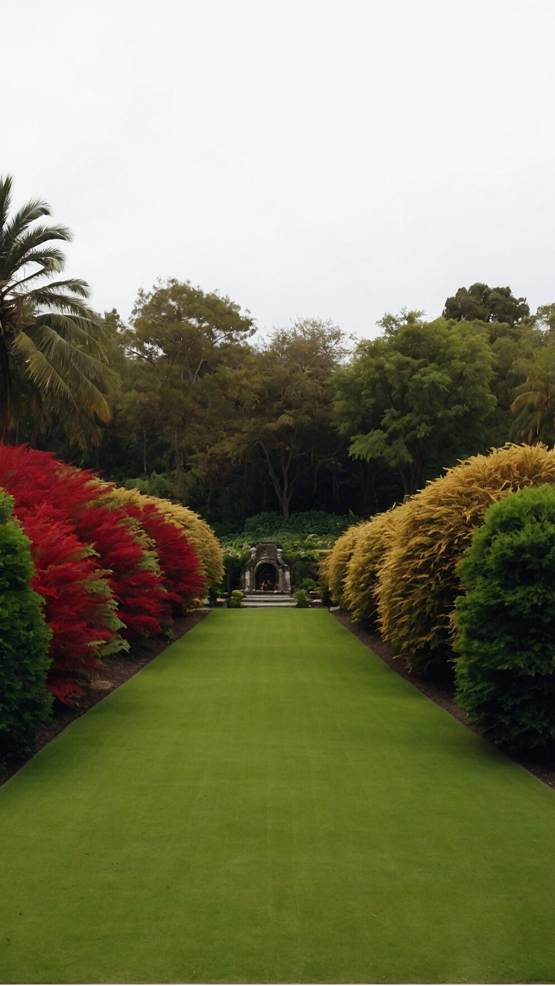 Dreamy Sunset Over Mountain Peaks: Landscape Design Ideas