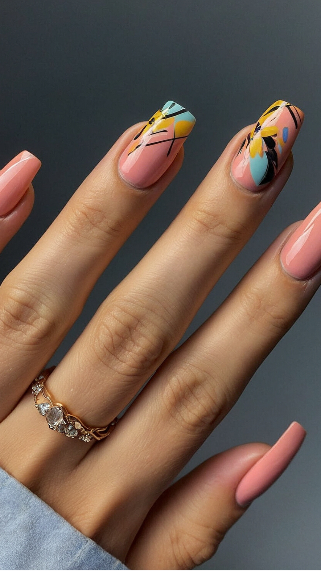 Floral Fantasy: Flower Nail Designs for Summer
