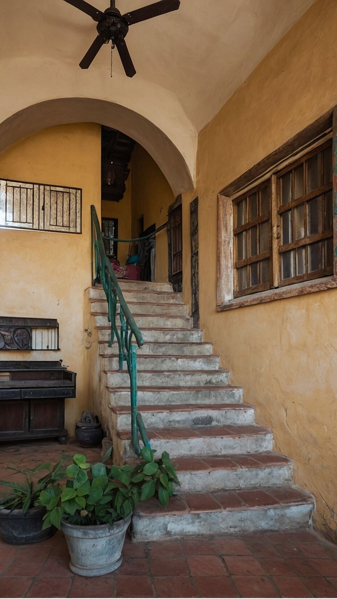 Vintage Stairway Abode
