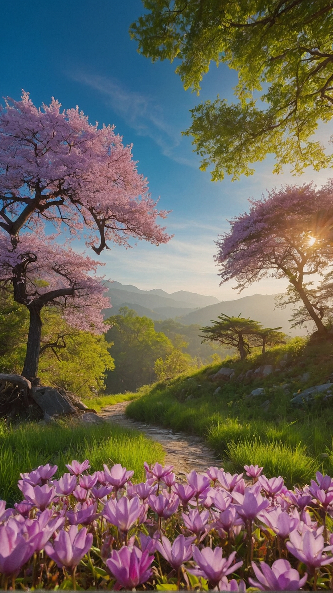 Harmonious Waterfall Symphony