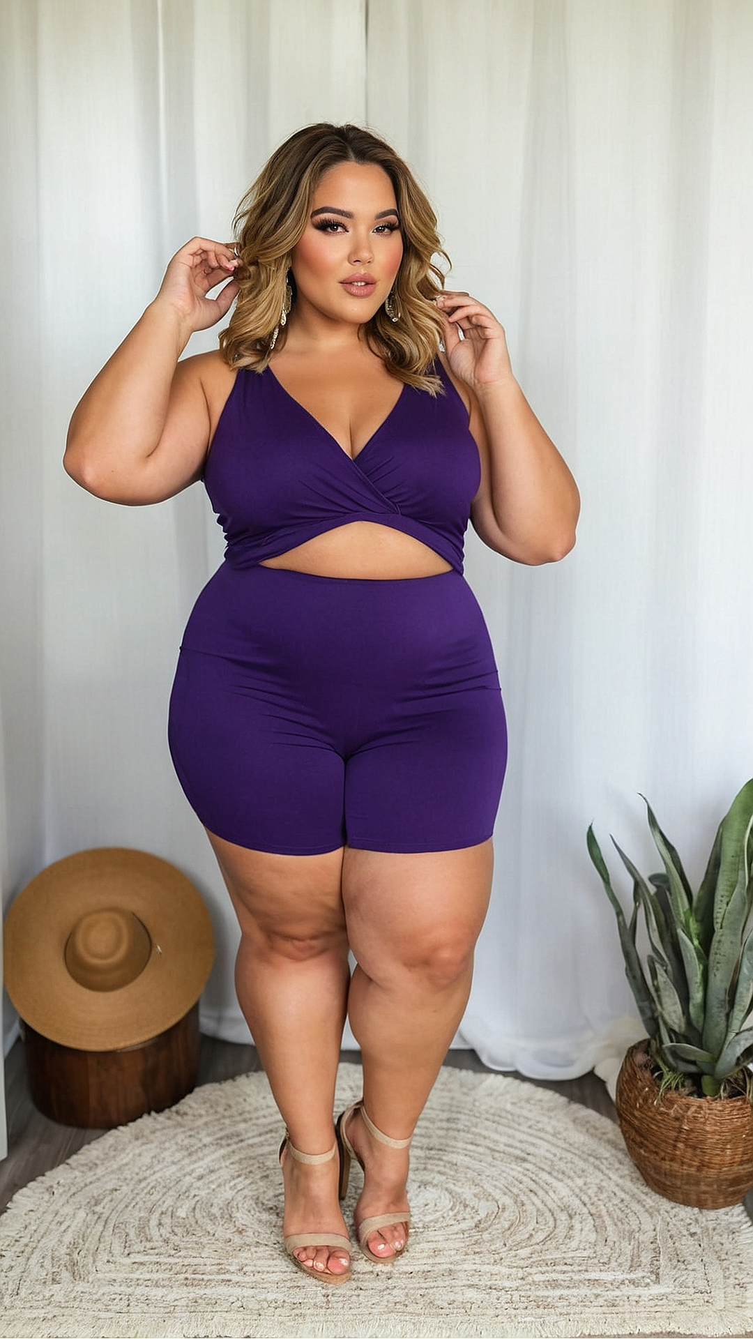 Cool and Charming: Plus Size Summer Apparel