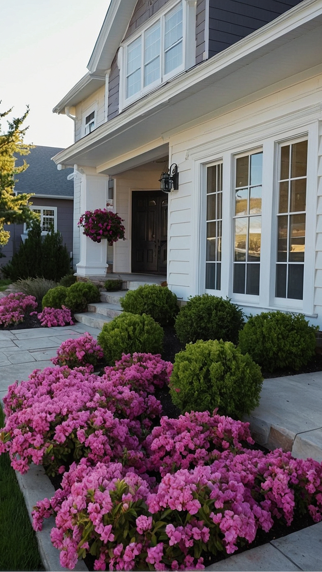 Hydrangea Bushes: Beautiful Burst of Colors in Front Yards
