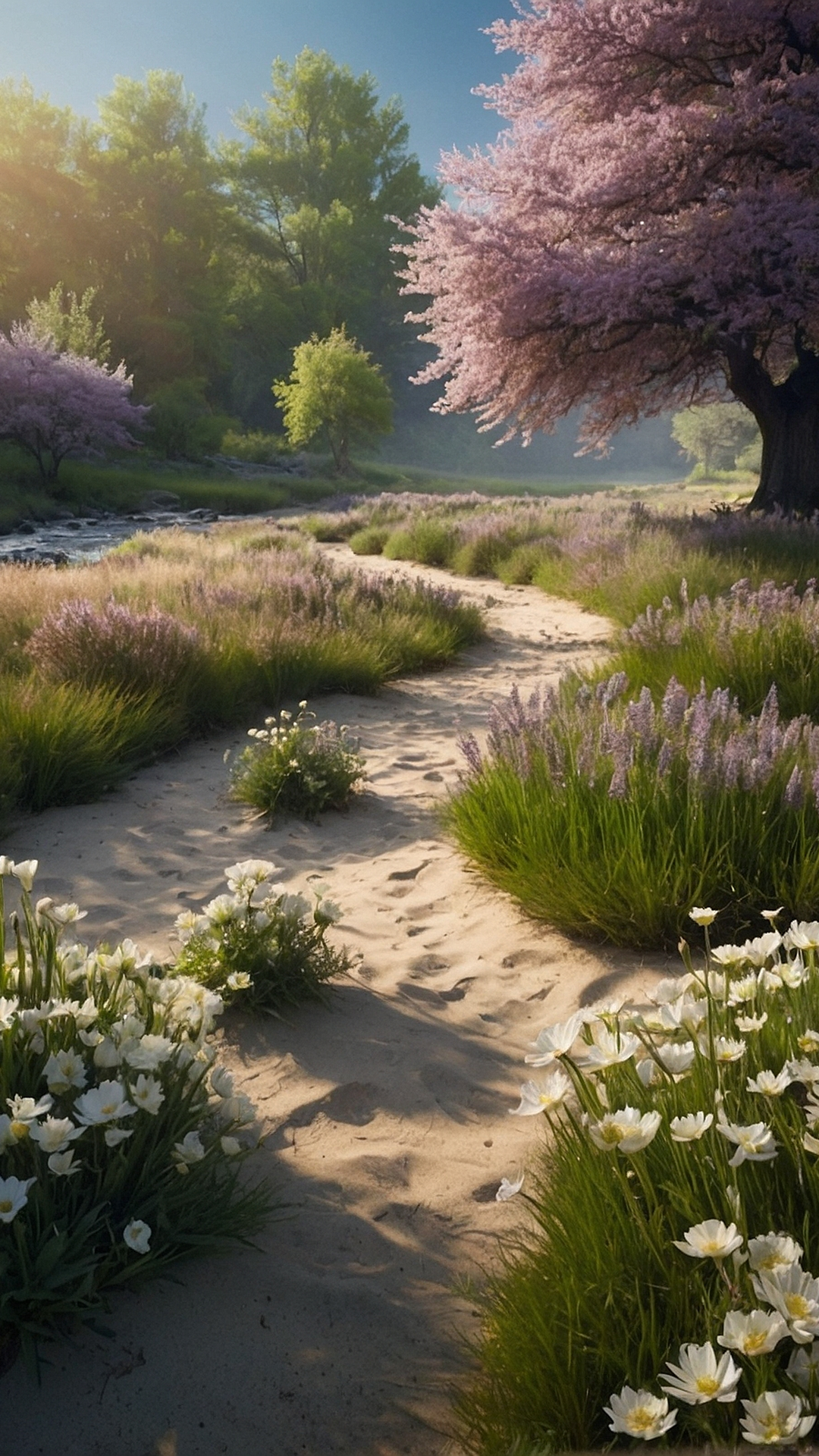 Peaceful Meadow: A Display of Tranquil Splendidness