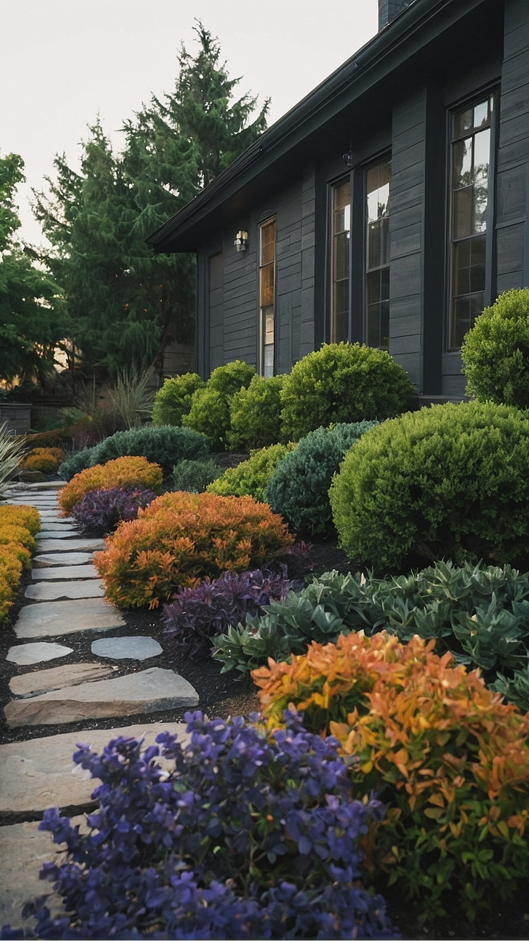 The Charm of  Lilac Bushes in House Exteriors