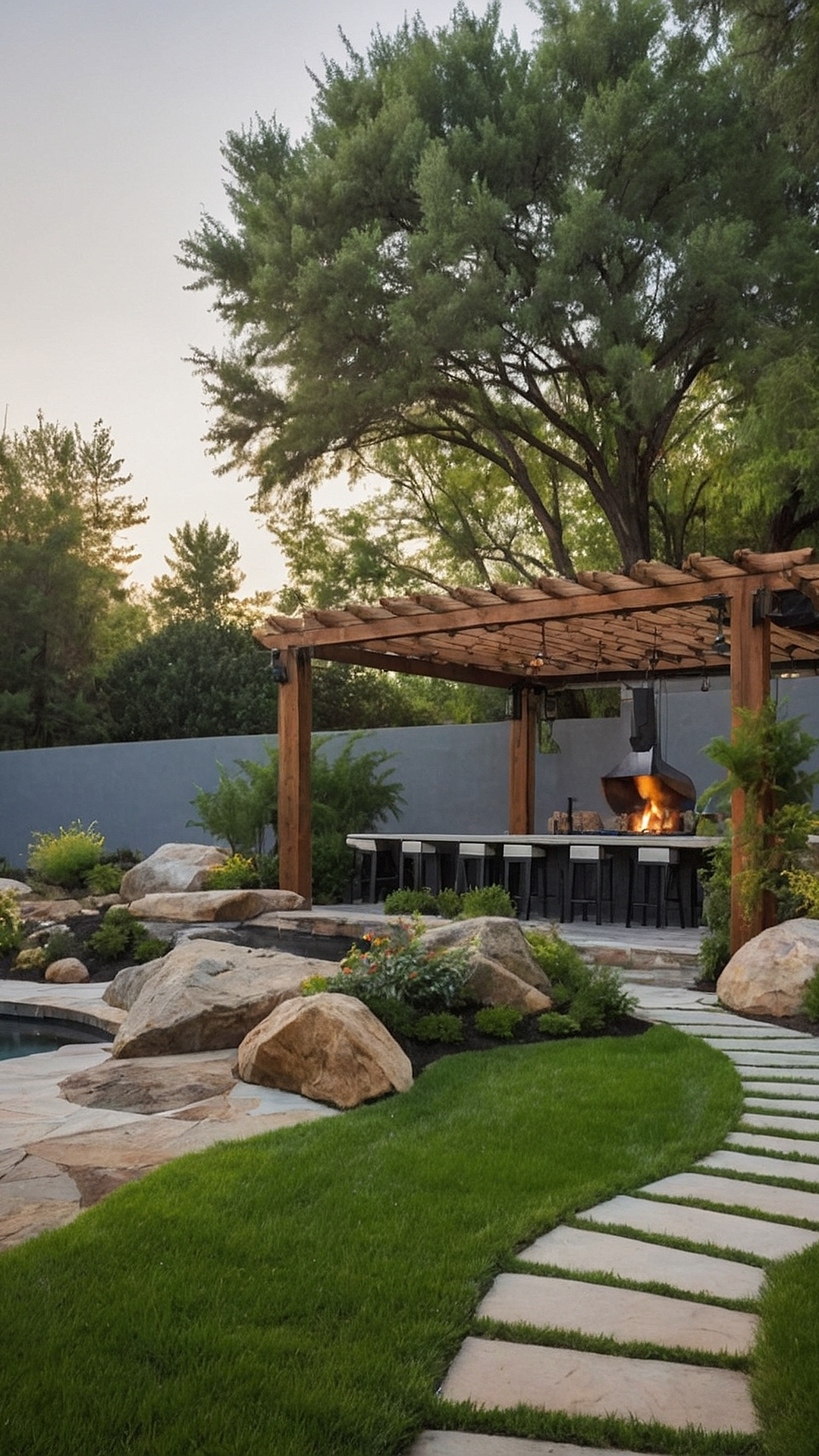 Elegant Outdoor Landscaping and Patio Designs