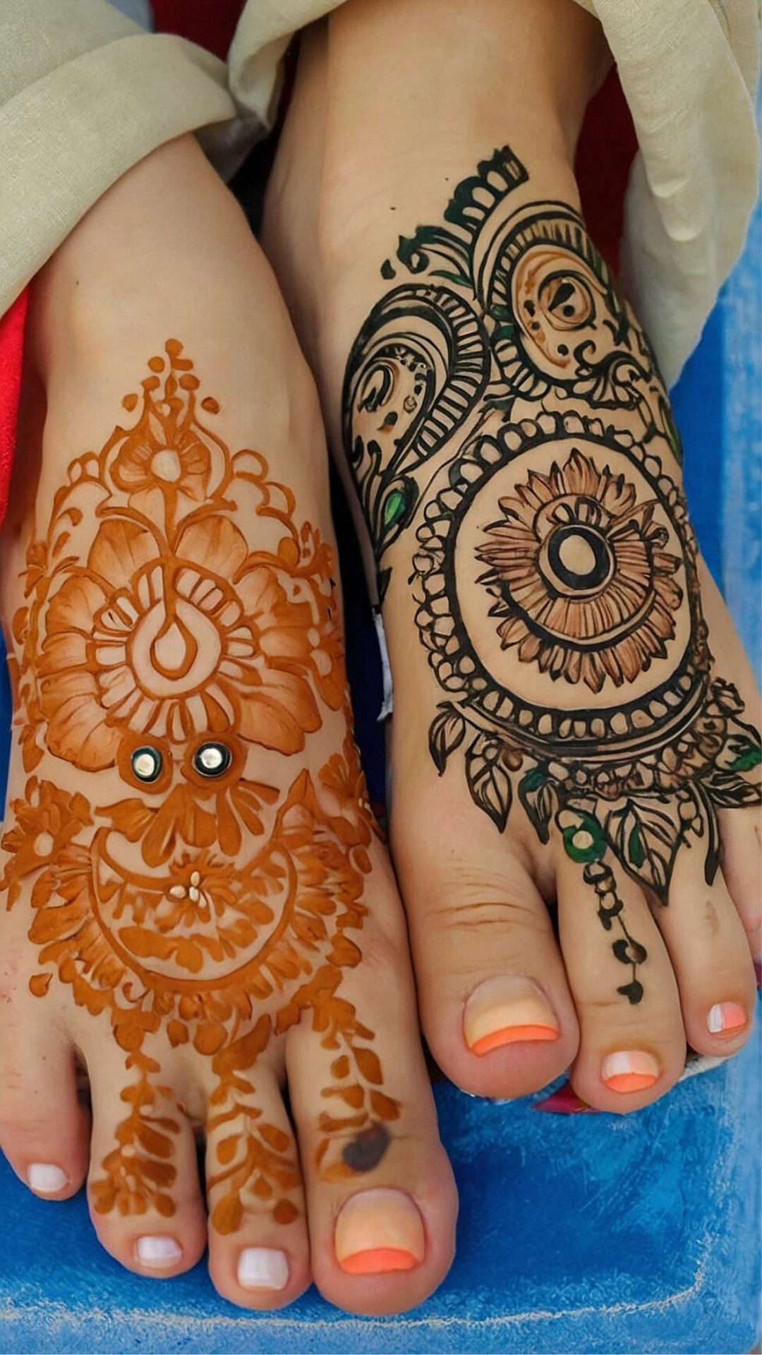 Summertime Sunshine Henna Designs