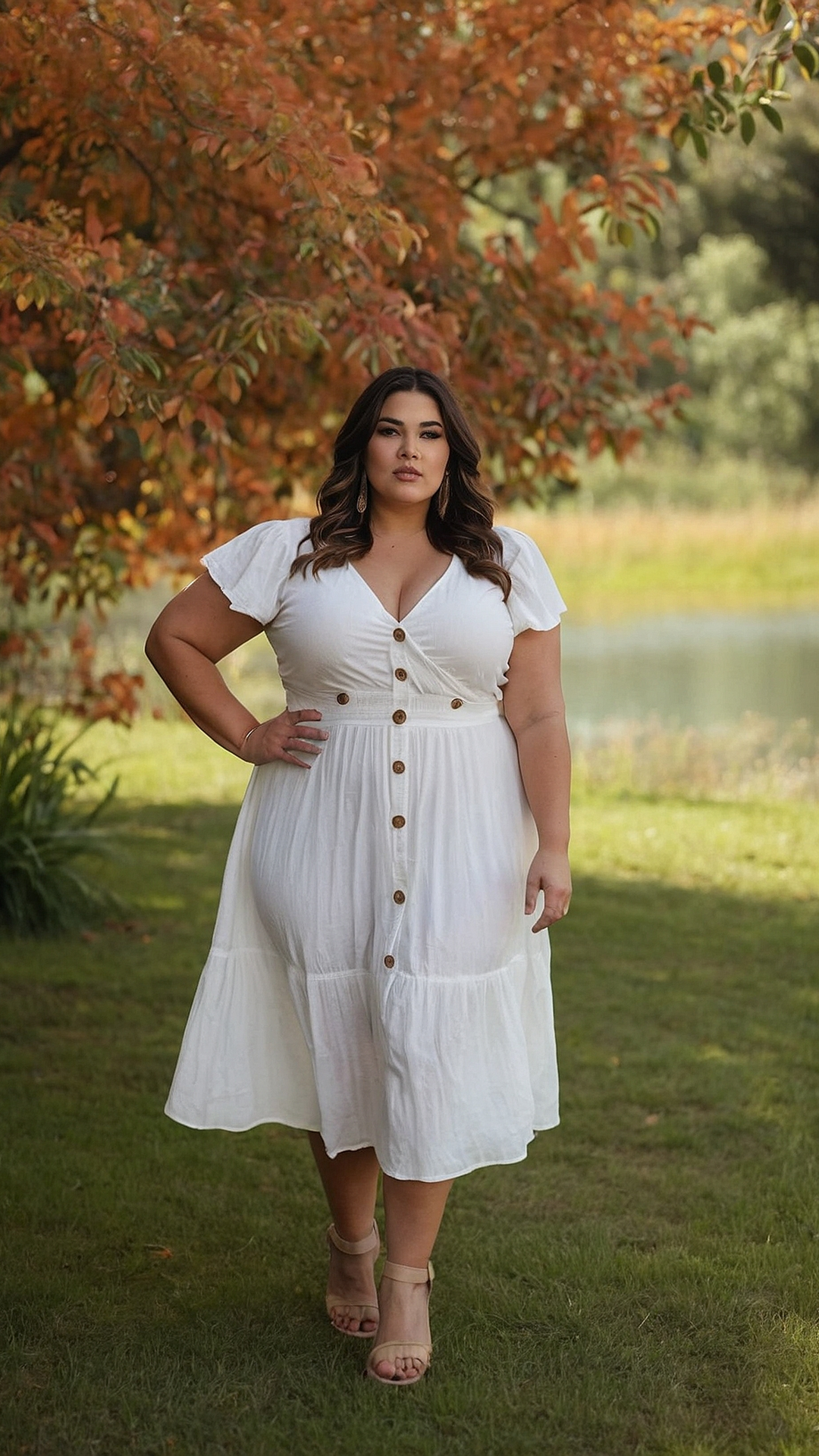 Flowy and Fabulous: Plus Size Dresses for Summer