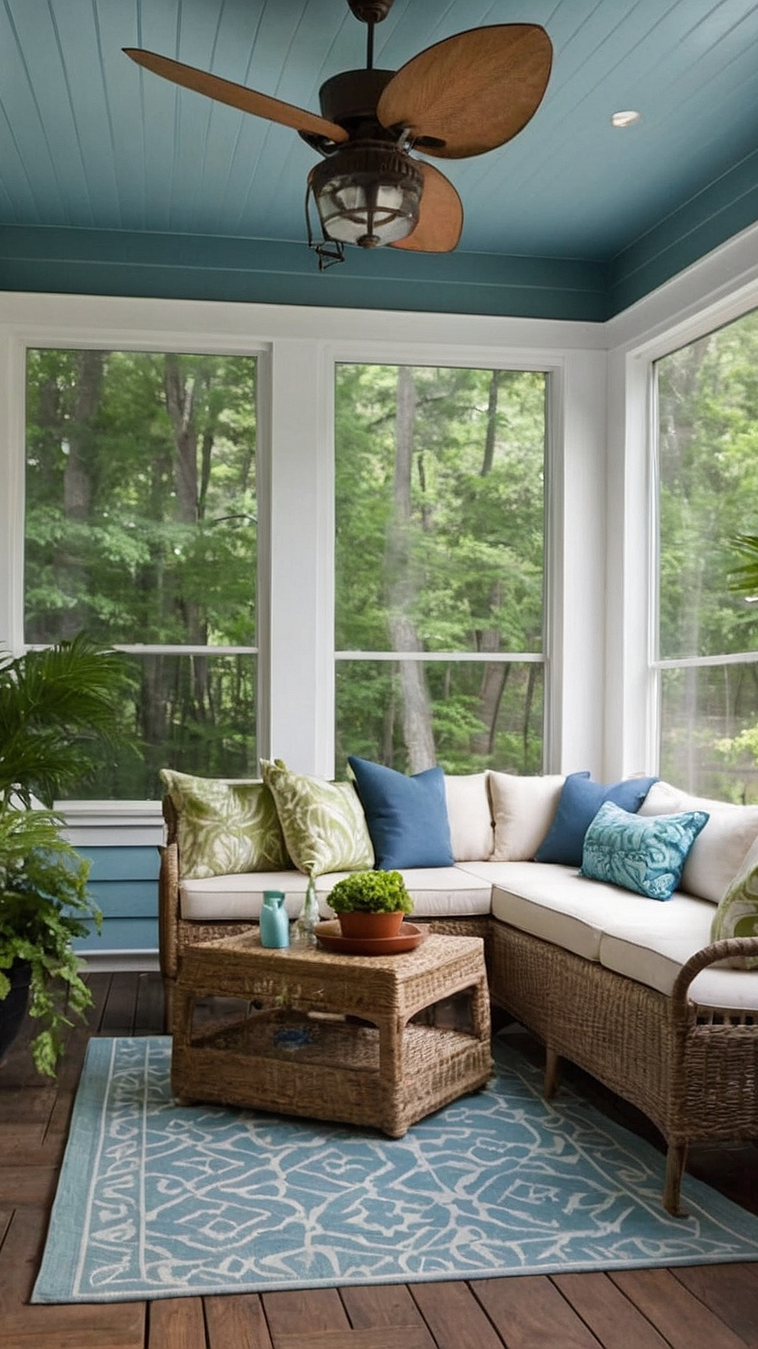 Cozy Corners: Screened Porch Layouts