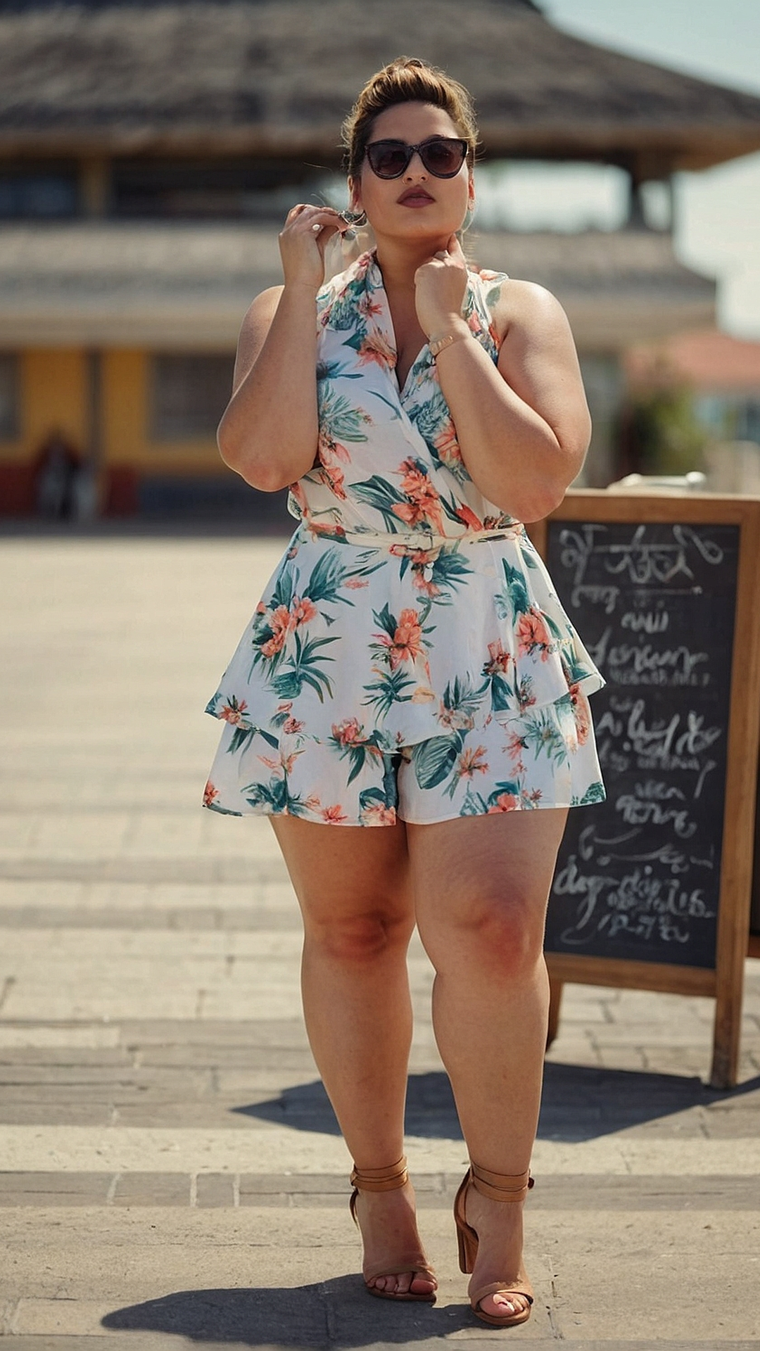 Plus Size Summer Get-up: From Day to Night