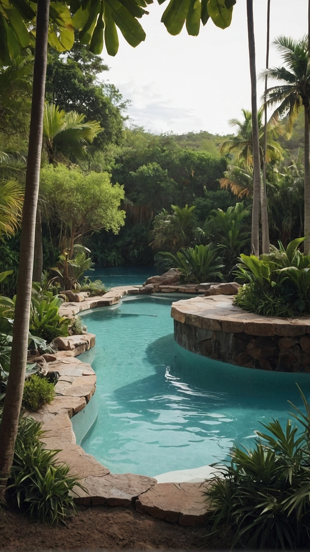 Eco-Chic Reservoirs: Nature Pool Trends