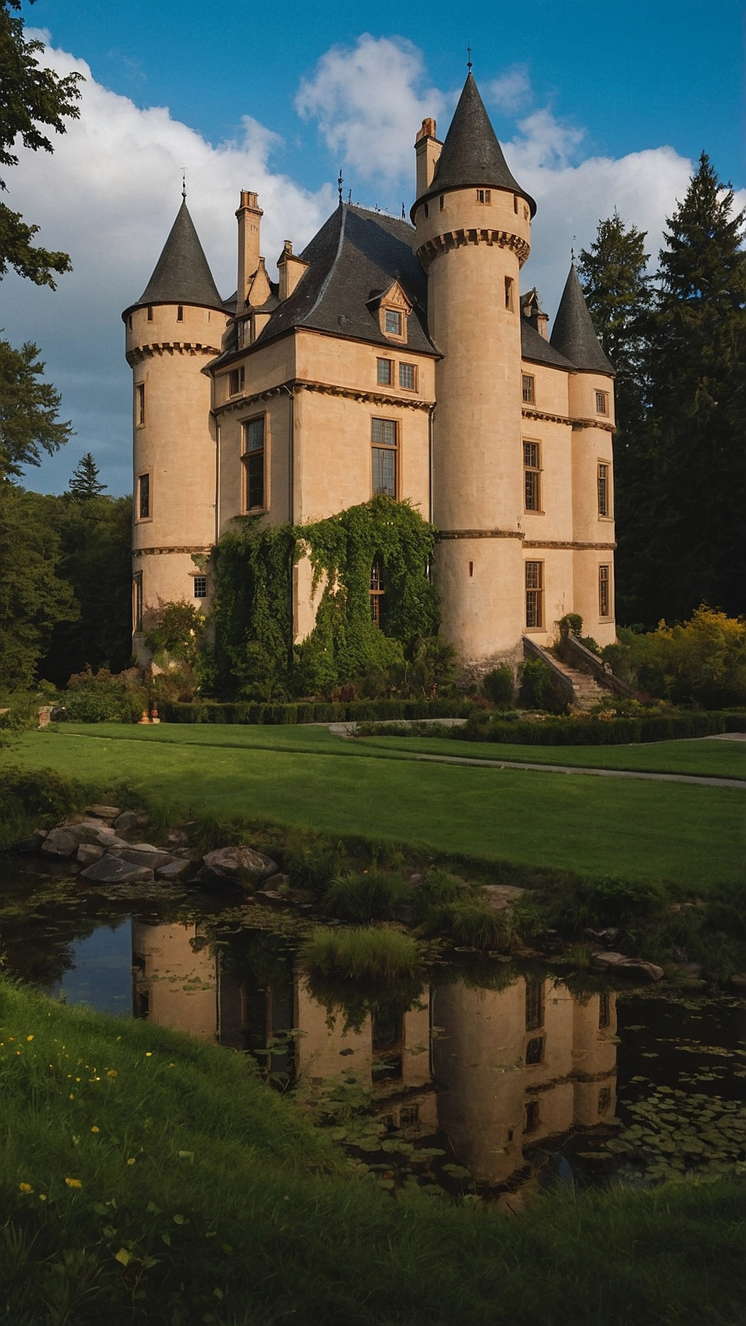 Royal Ambiance: Elegant Castle House Designs