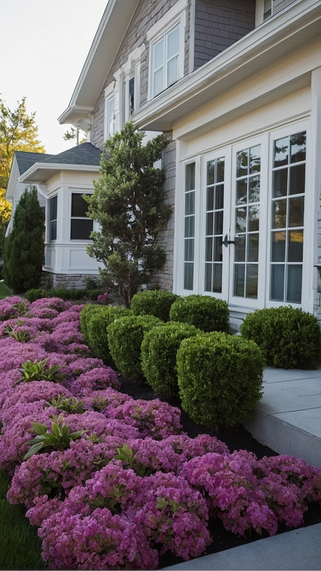 Sprucing up Your House Front with Yew Bushes for All Seasons