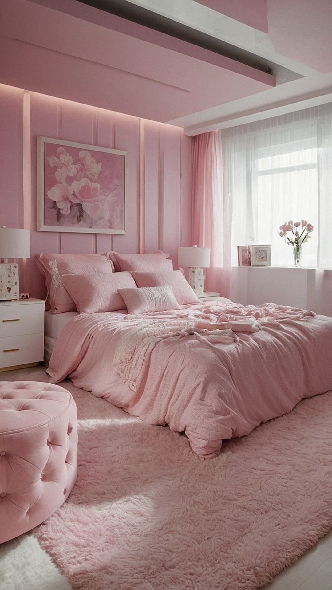 Pretty in Pink: Refreshing Bedroom Decor Ideas