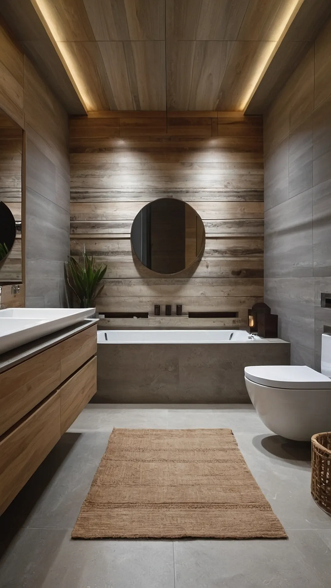 Urban Oasis: Modern Bathrooms to Relax In