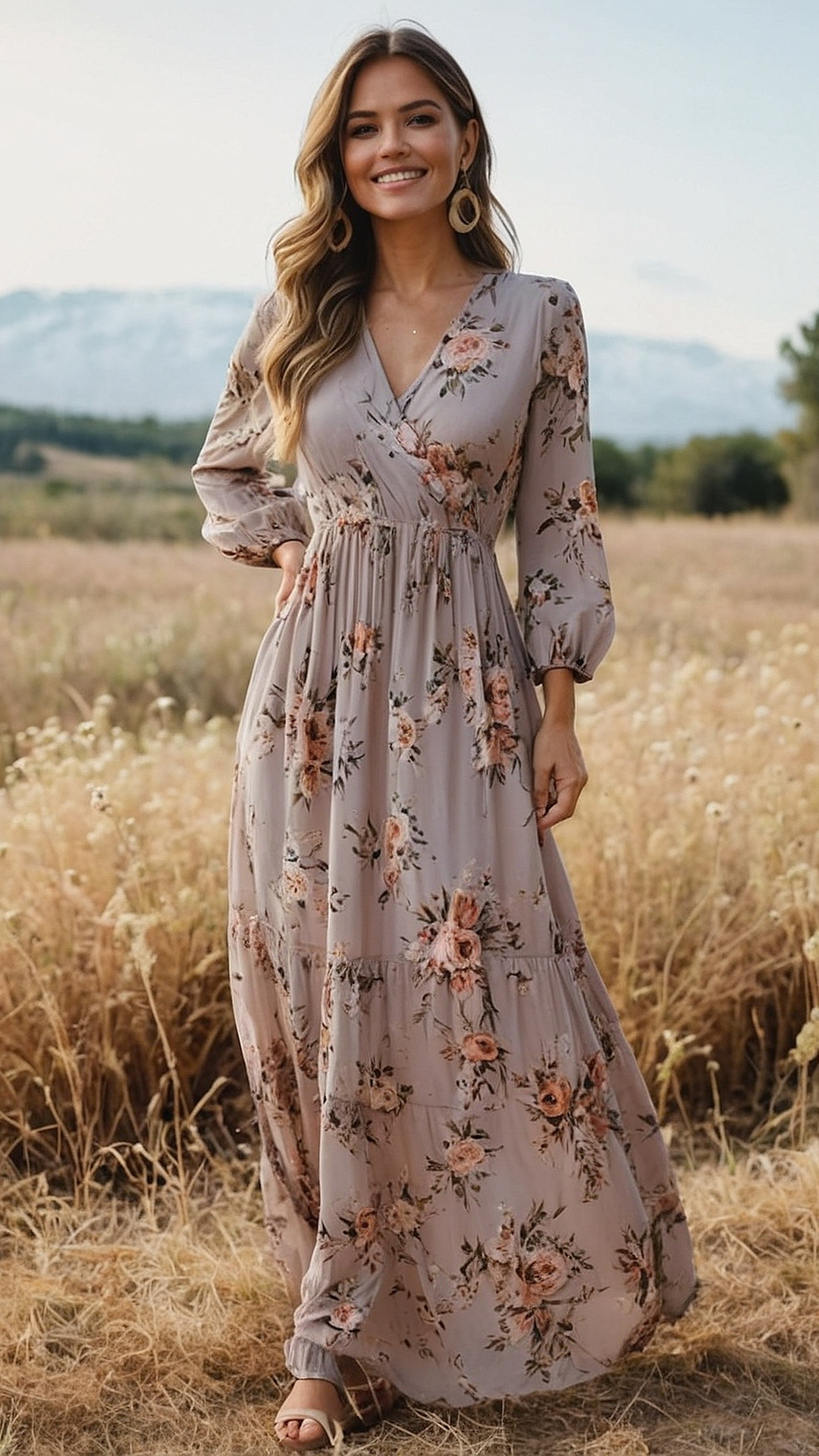 Petals and Patterns: Floral Maxi Dress Inspiration
