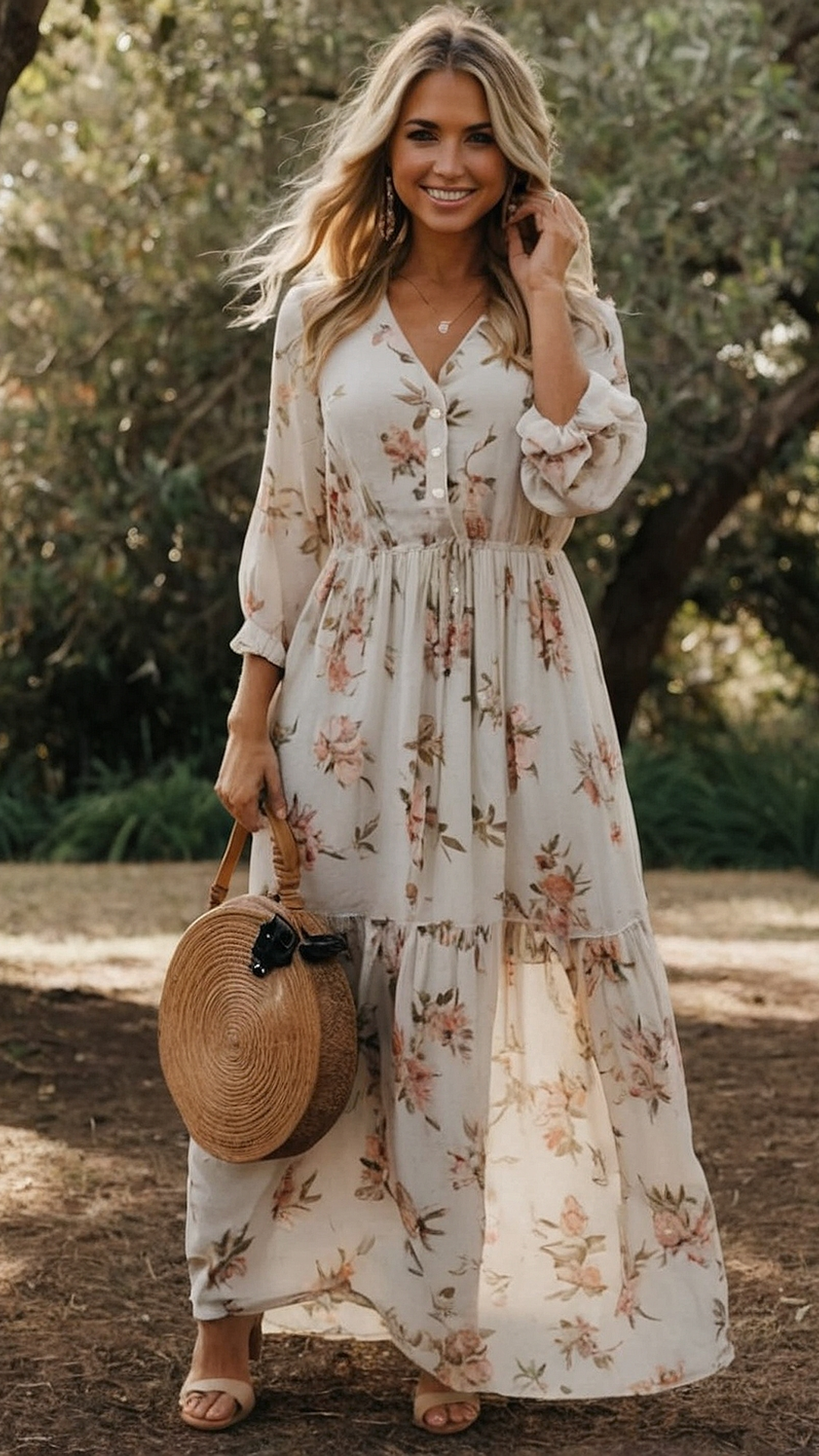Blooming Beauties: Floral Maxi Dresses Galore
