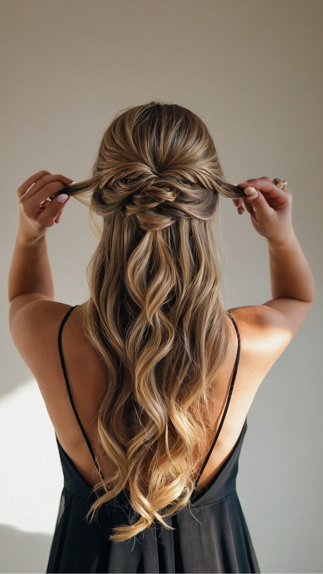 Romantic Waves: Inspiring Prom Hair Ideas for Medium Length