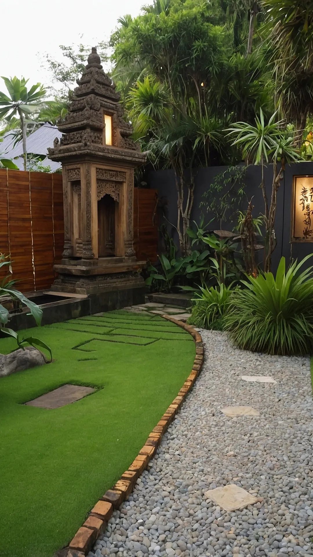 Zen Haven: Balinese Garden Vision Board