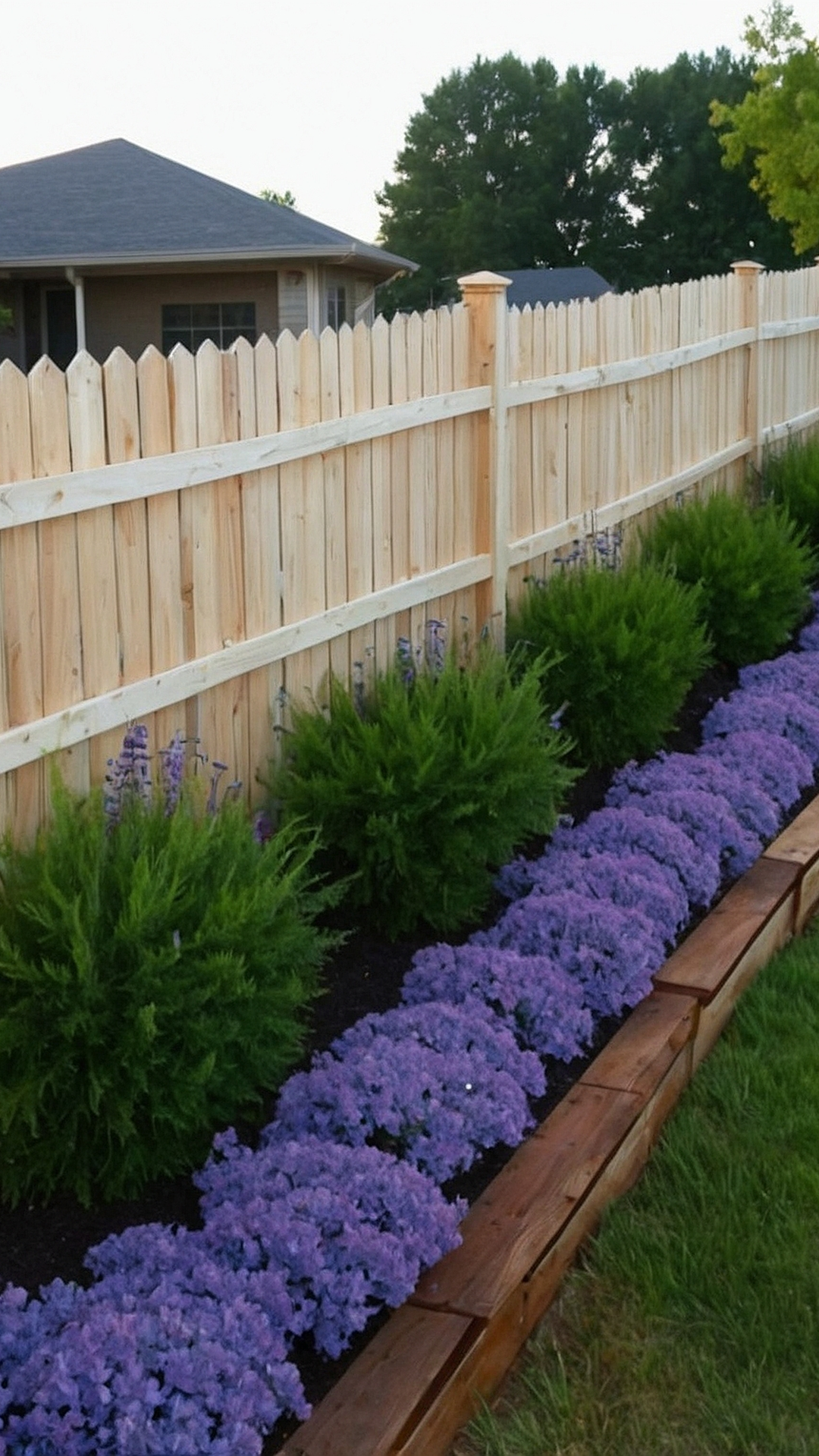 Bloom Borders: Vibrant Fence Line Landscaping