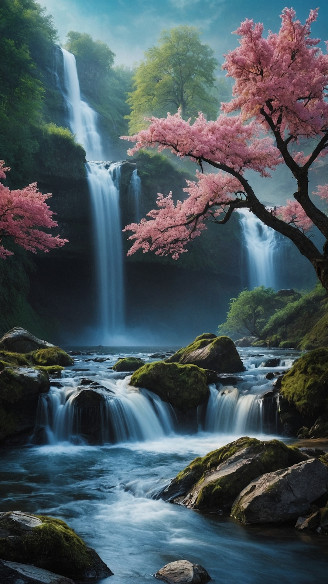 Enchanting Cascades: Waterfall Wallpaper Inspiration