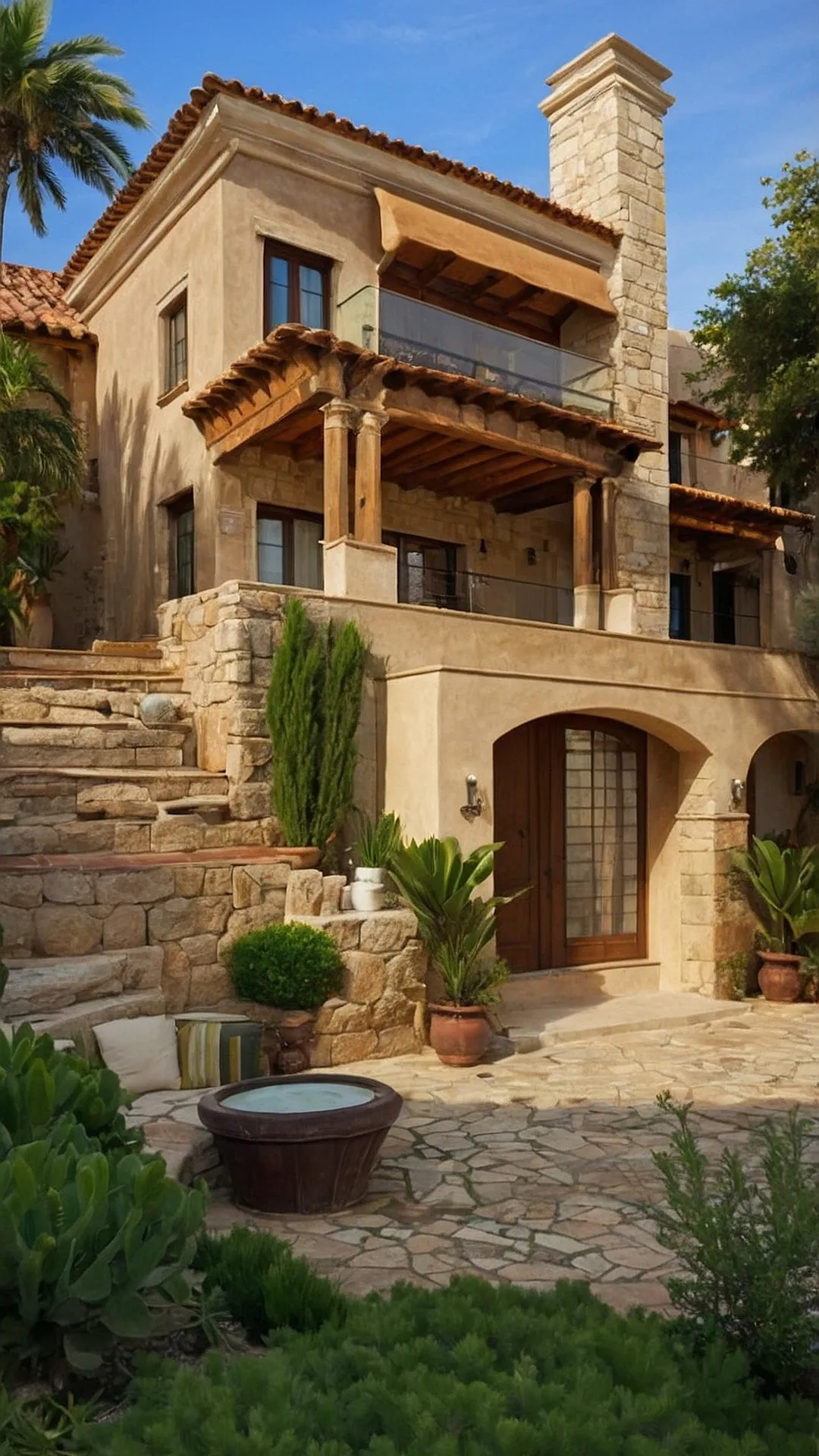 Riviera Retreats: Mediterranean Home Design Reflections