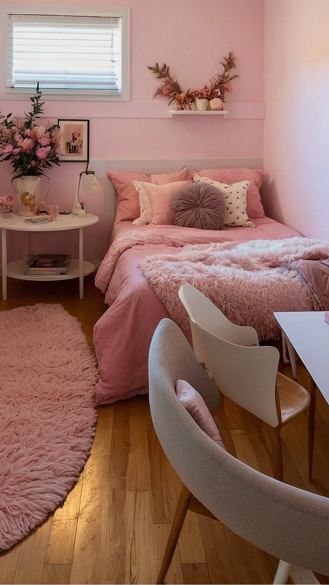 Whimsical Pink Haven: Home Bedroom Refresh