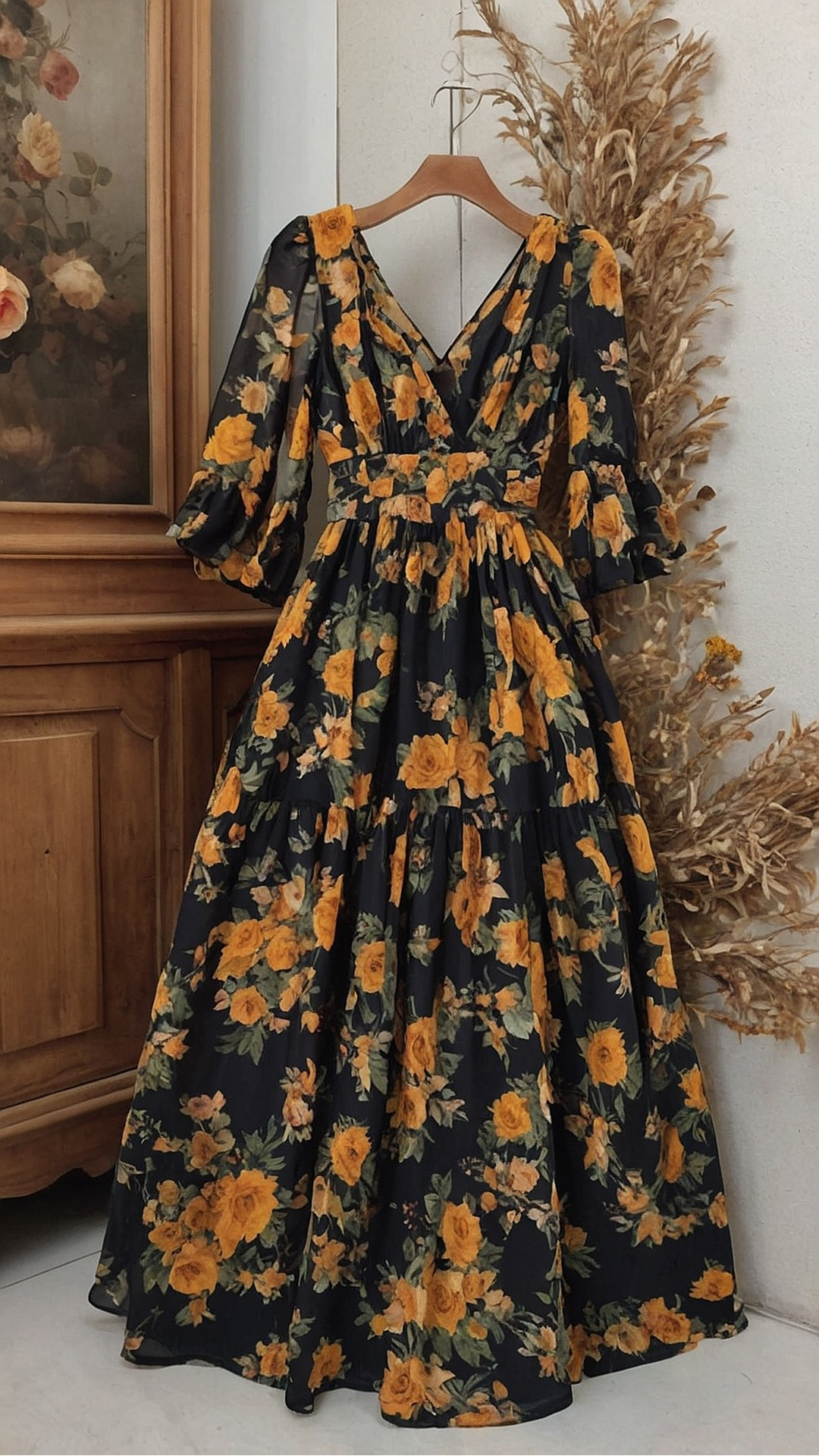 Springtime Splendor: Floral Maxi Dress Trends