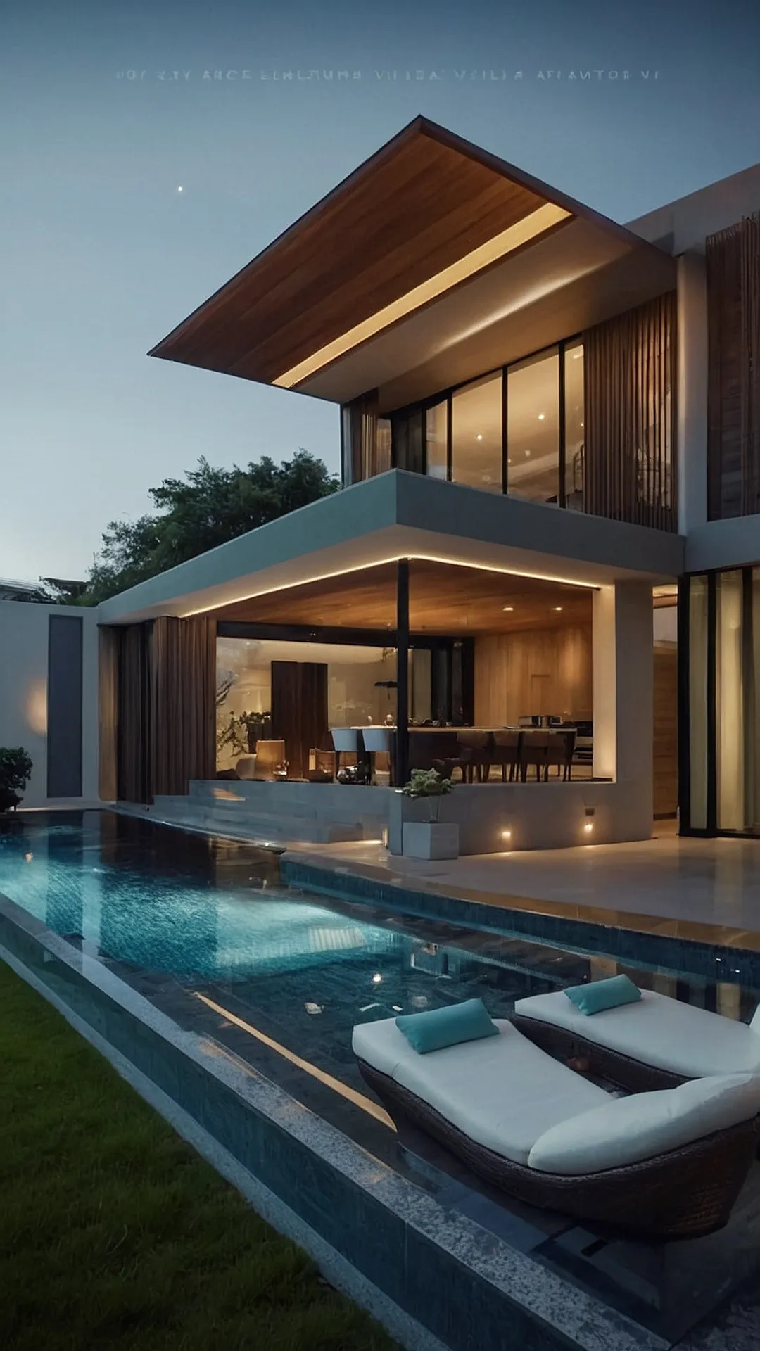 Futuristic Living: Modern Villa Exteriors