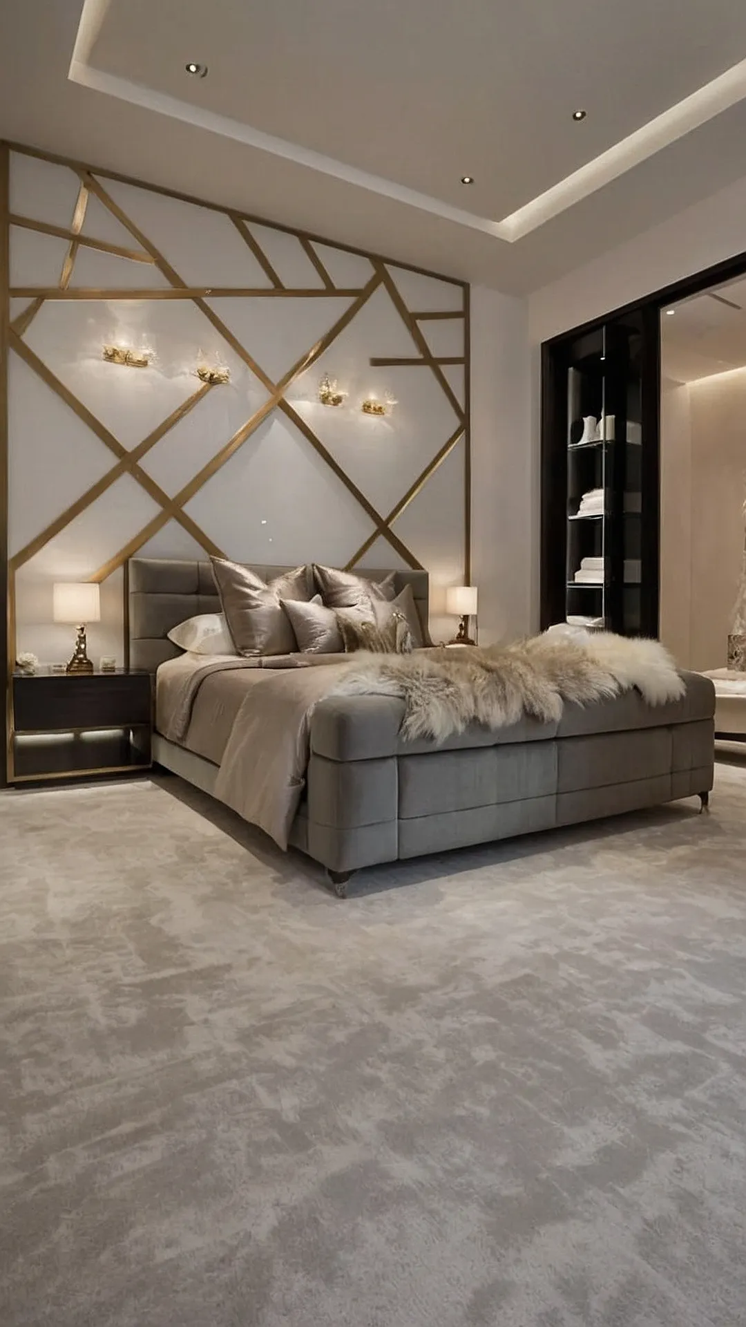 Opulent Oasis: Classy Bedroom Decor