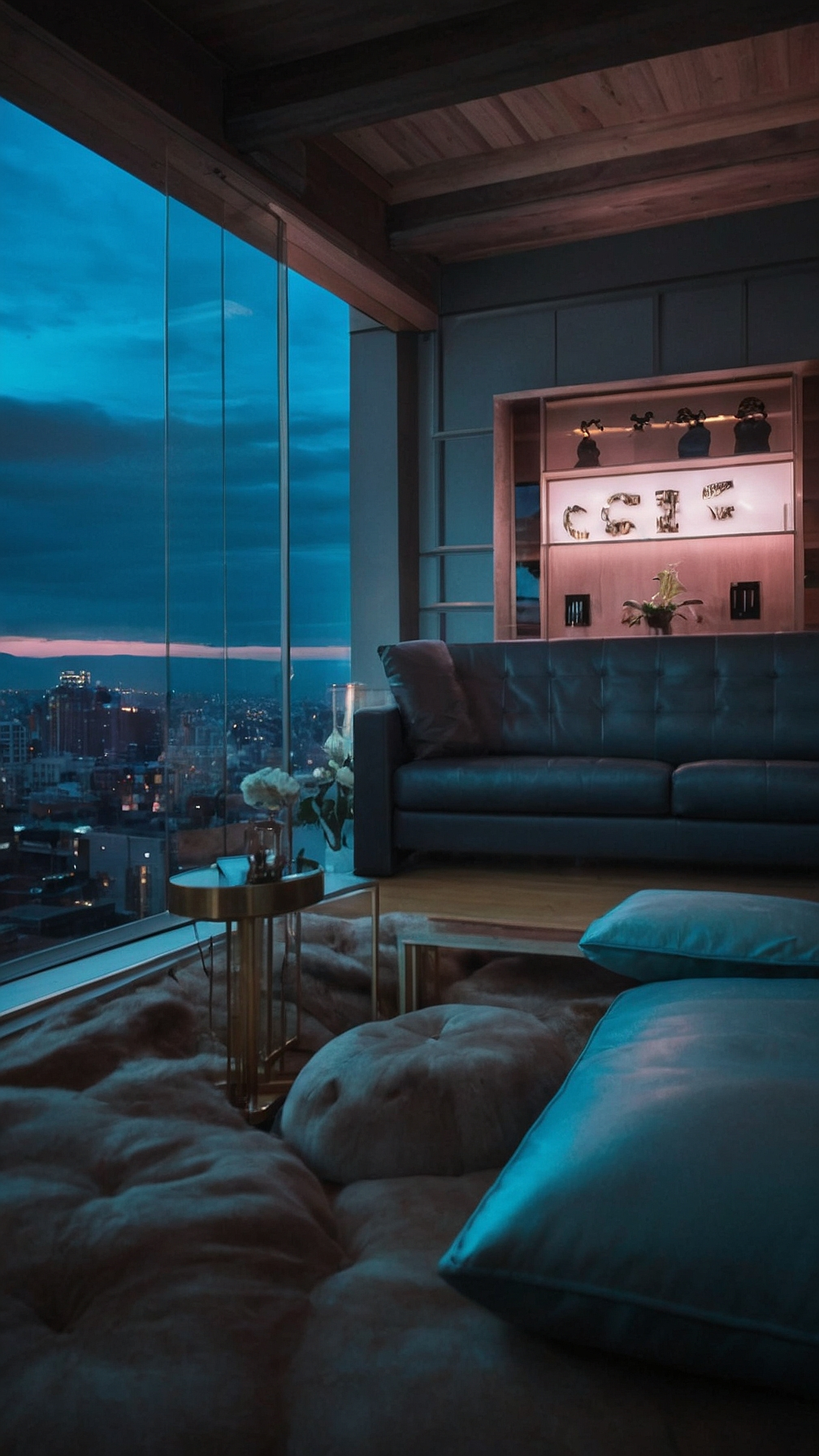 Cosmopolitan Living Rooms