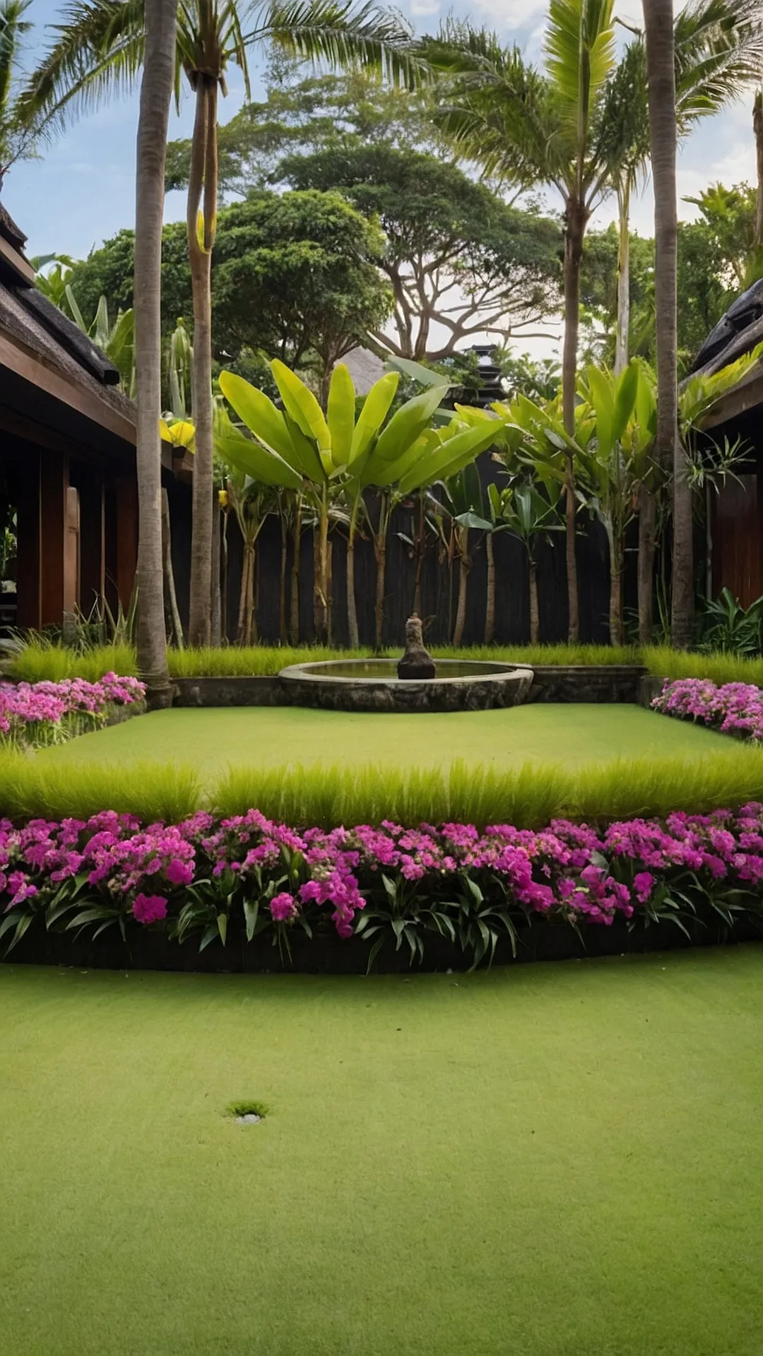 Lush Landscapes: Balinese Garden Fantasies