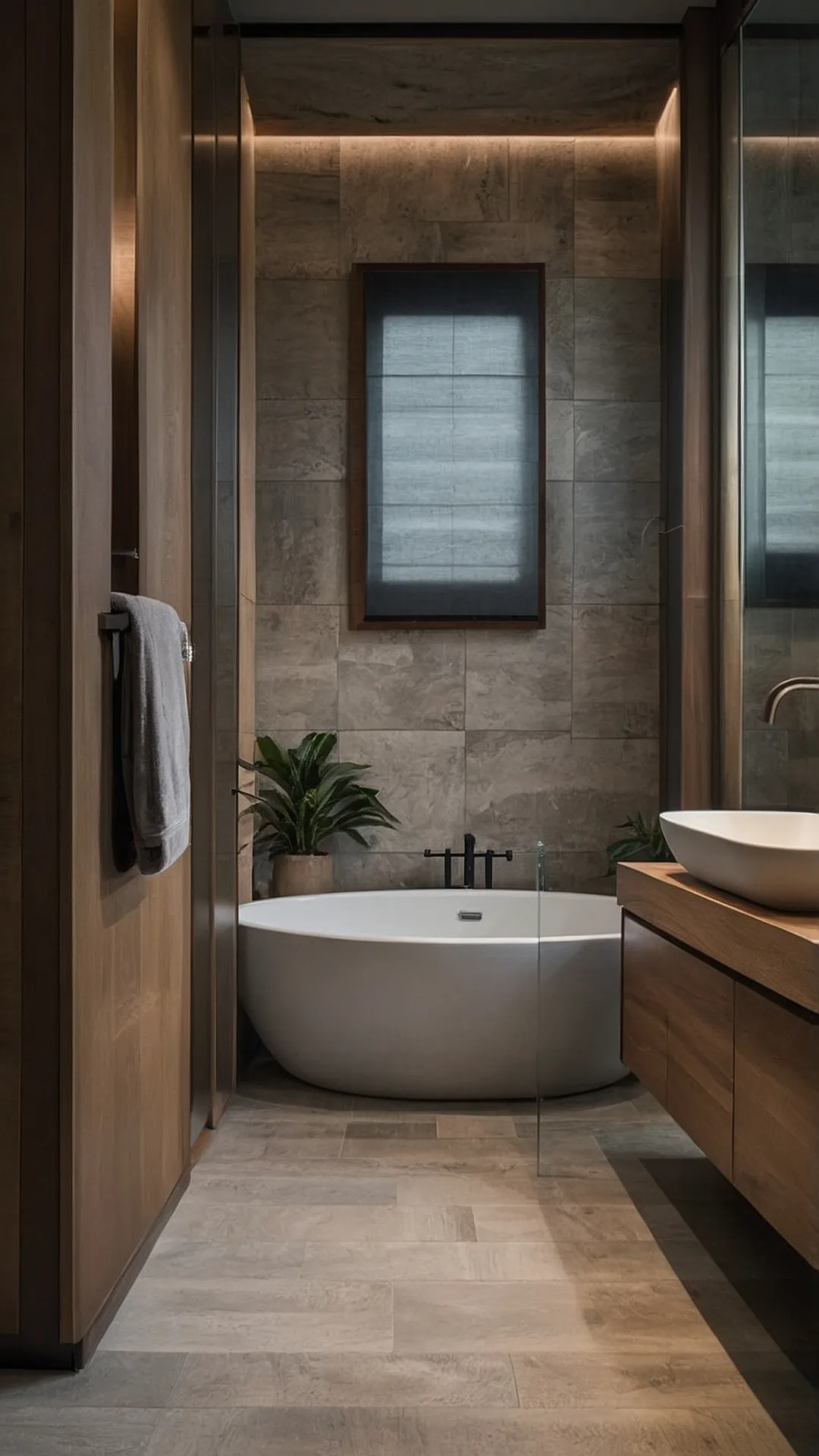 Cozy Modernism: Inspiring Bathroom Spaces