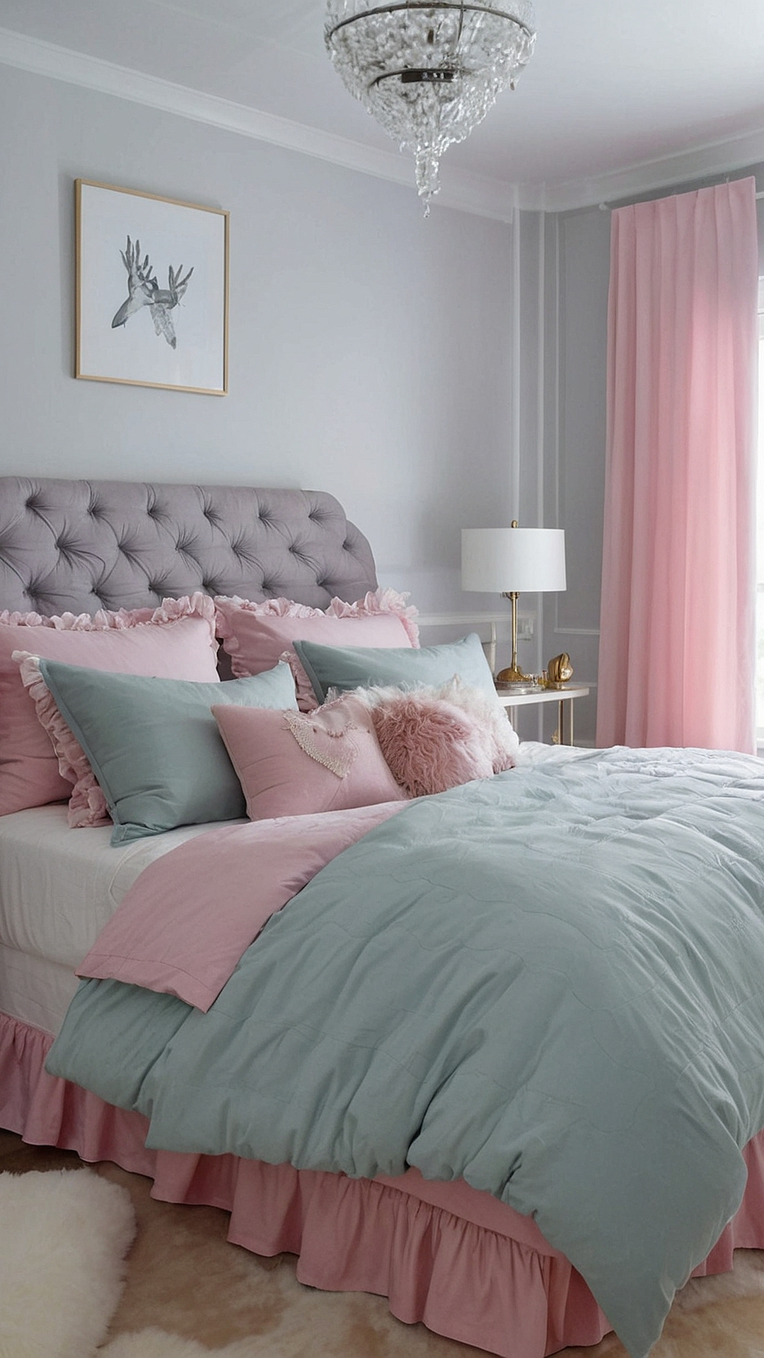 Pink Ambiance Makeover: Home Bedroom Ideas