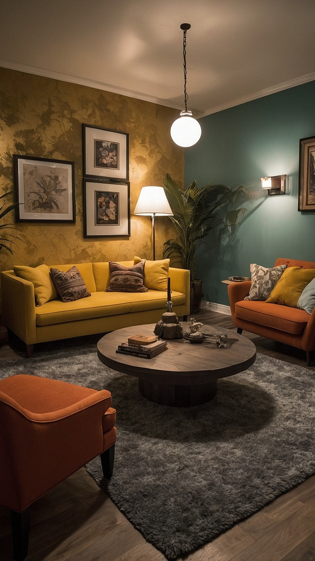 Eclectic Elegance: Unique Living Room Color Palettes