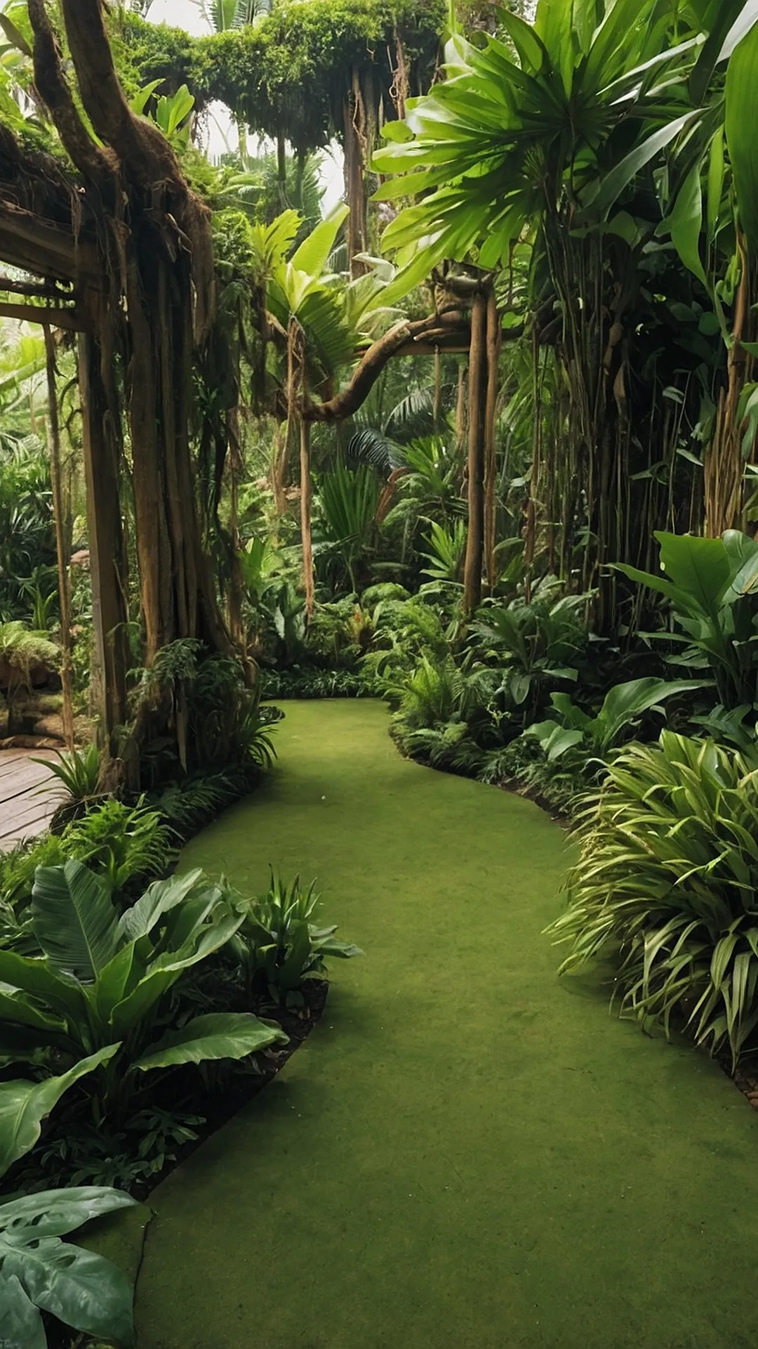 Green Oasis: Jungle Garden Retreats