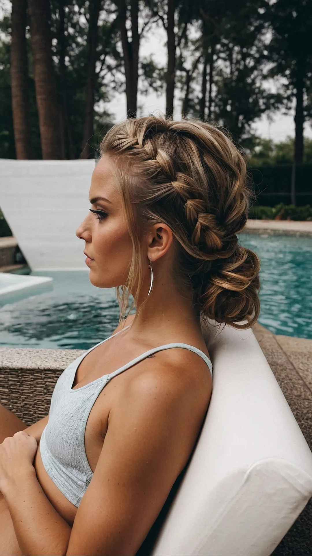 Tresses by the Pool