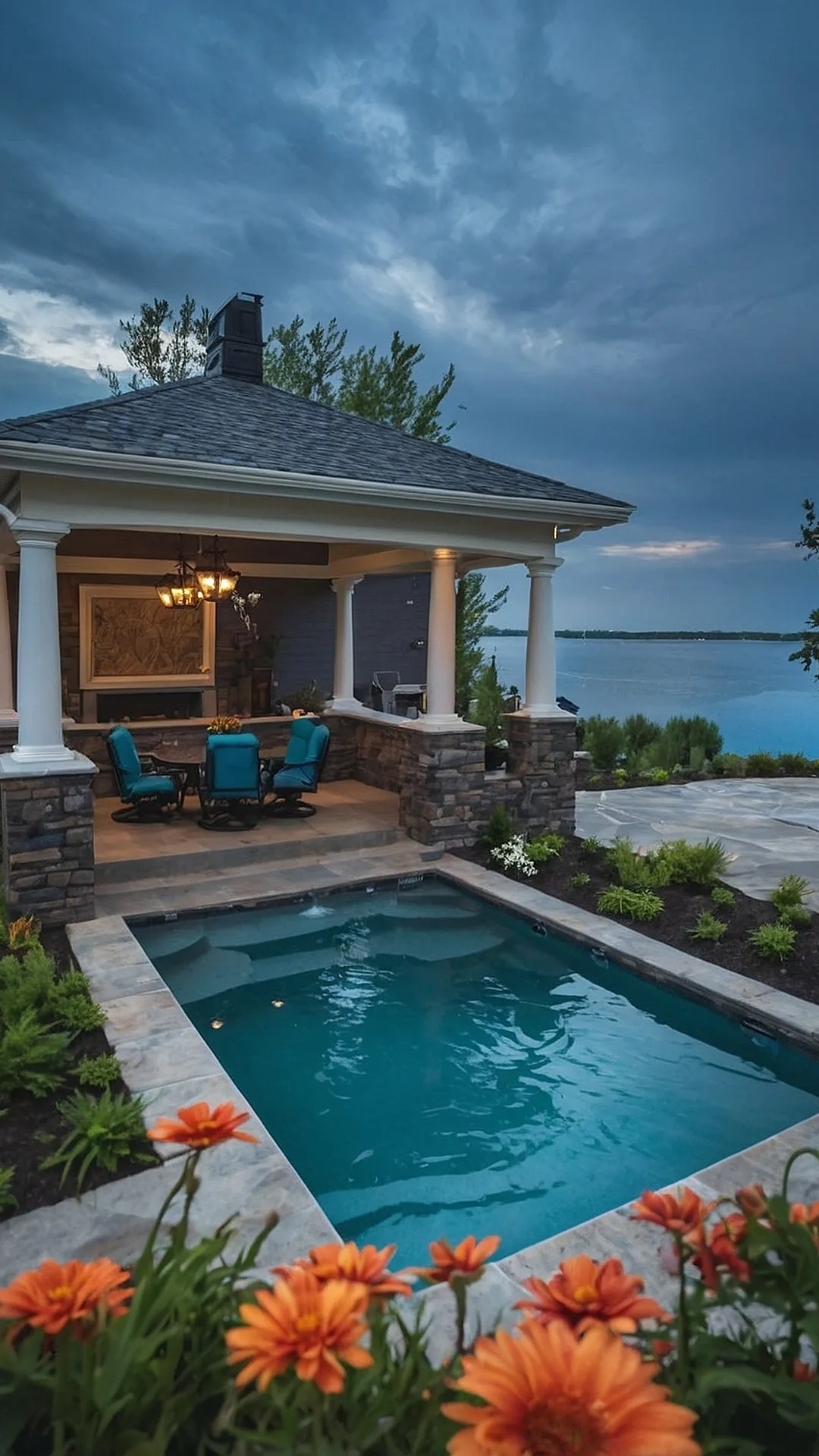 Dive In Style: Trendy Small Inground Pool Designs