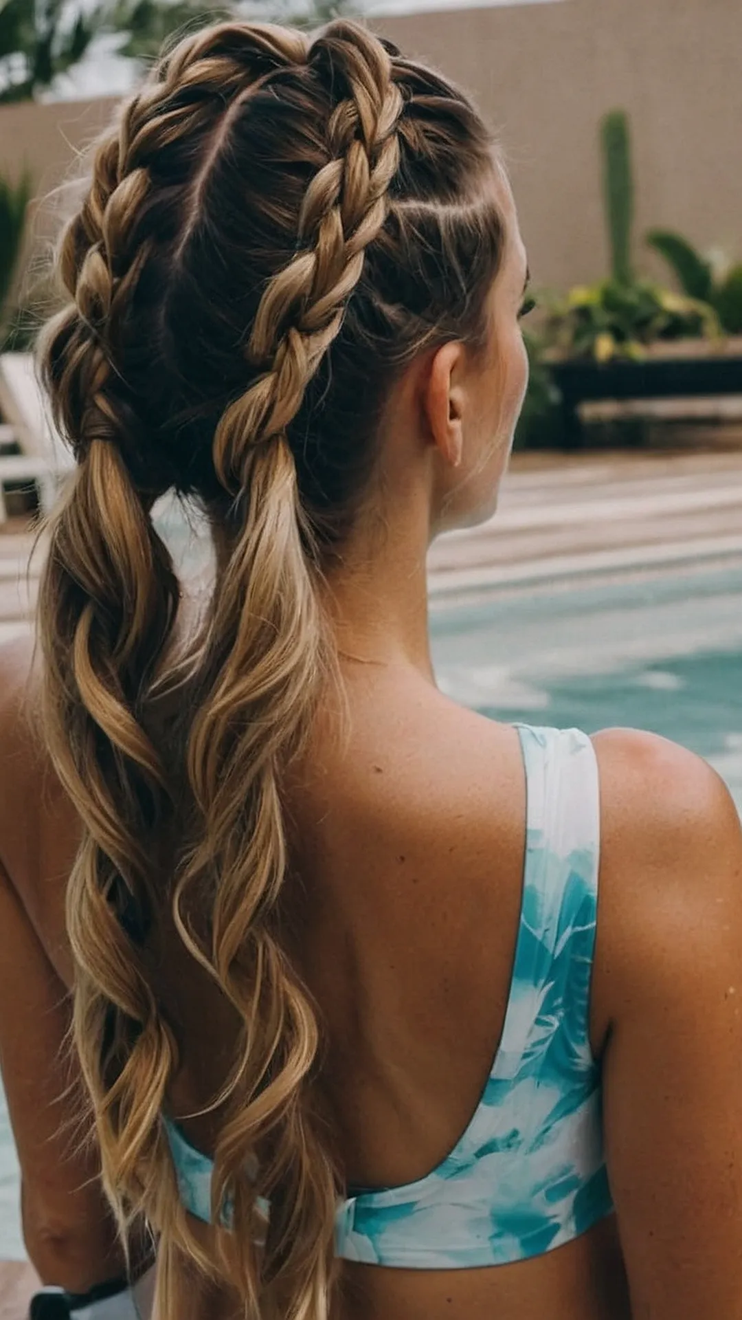 Chic and Cool Pool Hair Ideas