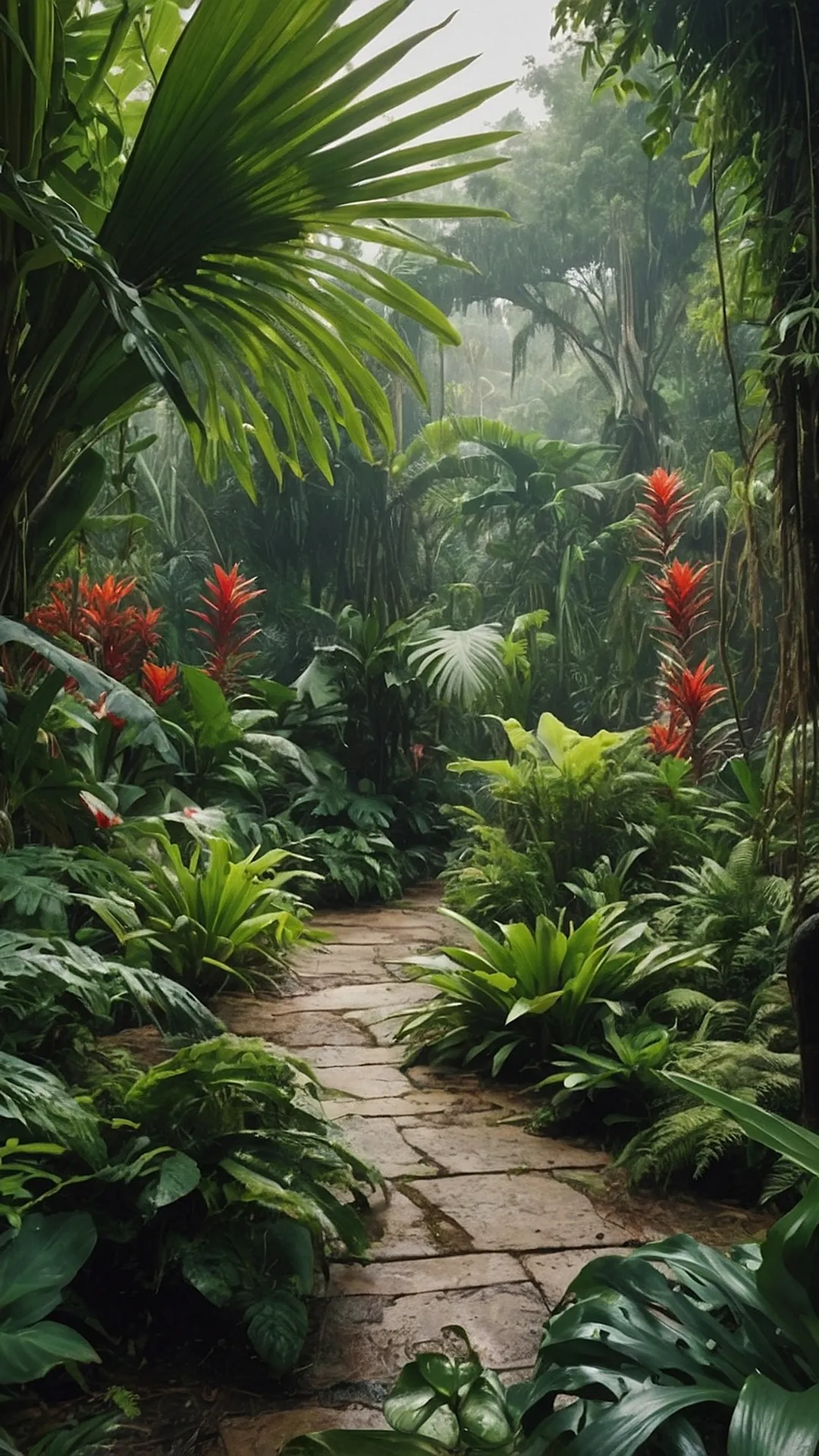 Exotic Eden: Jungle Garden Imagery
