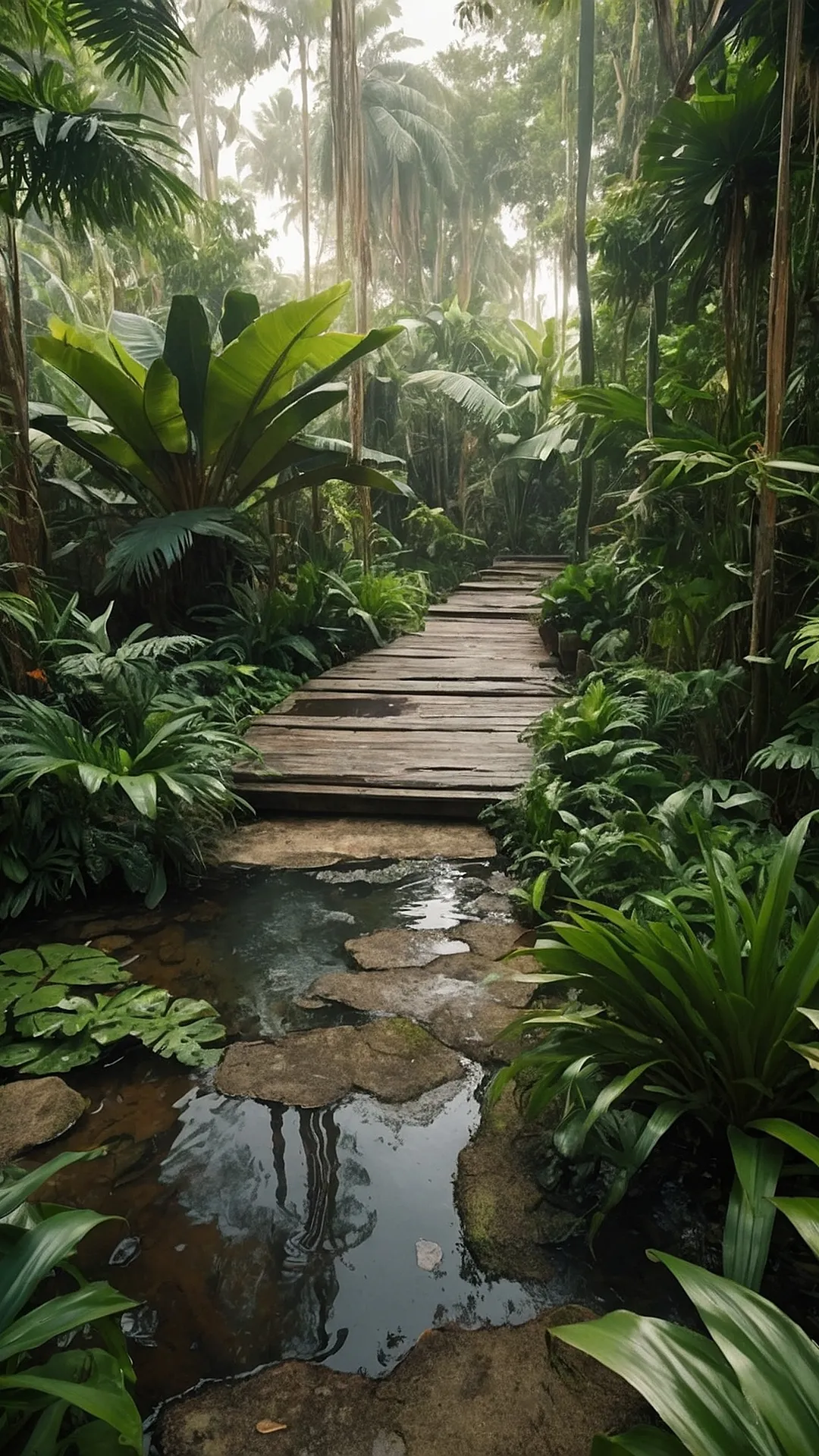 Rainforest Retreats: Jungle Garden Visualizations