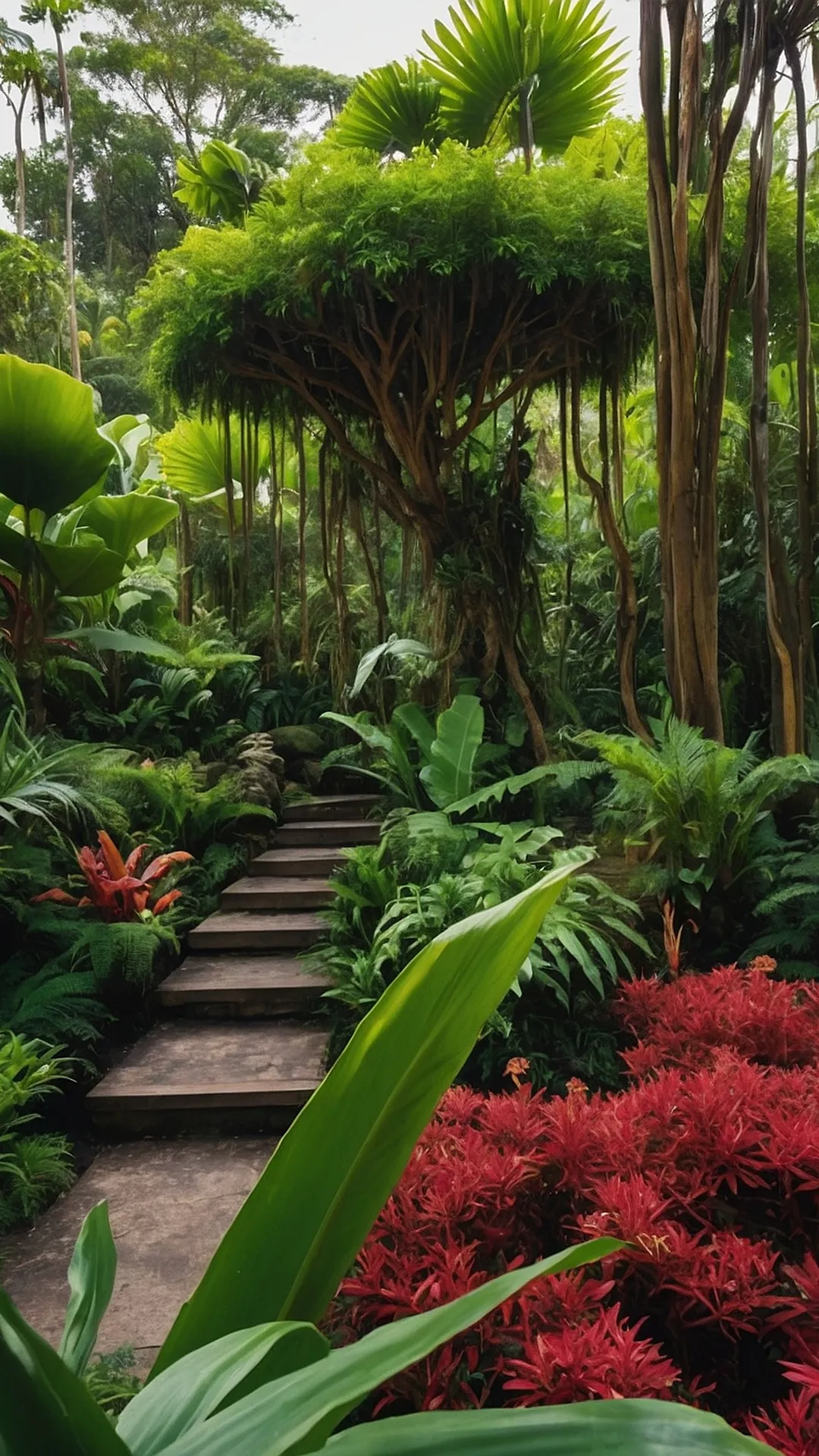 Foliage Fantasy: Jungle Garden Design Inspirations