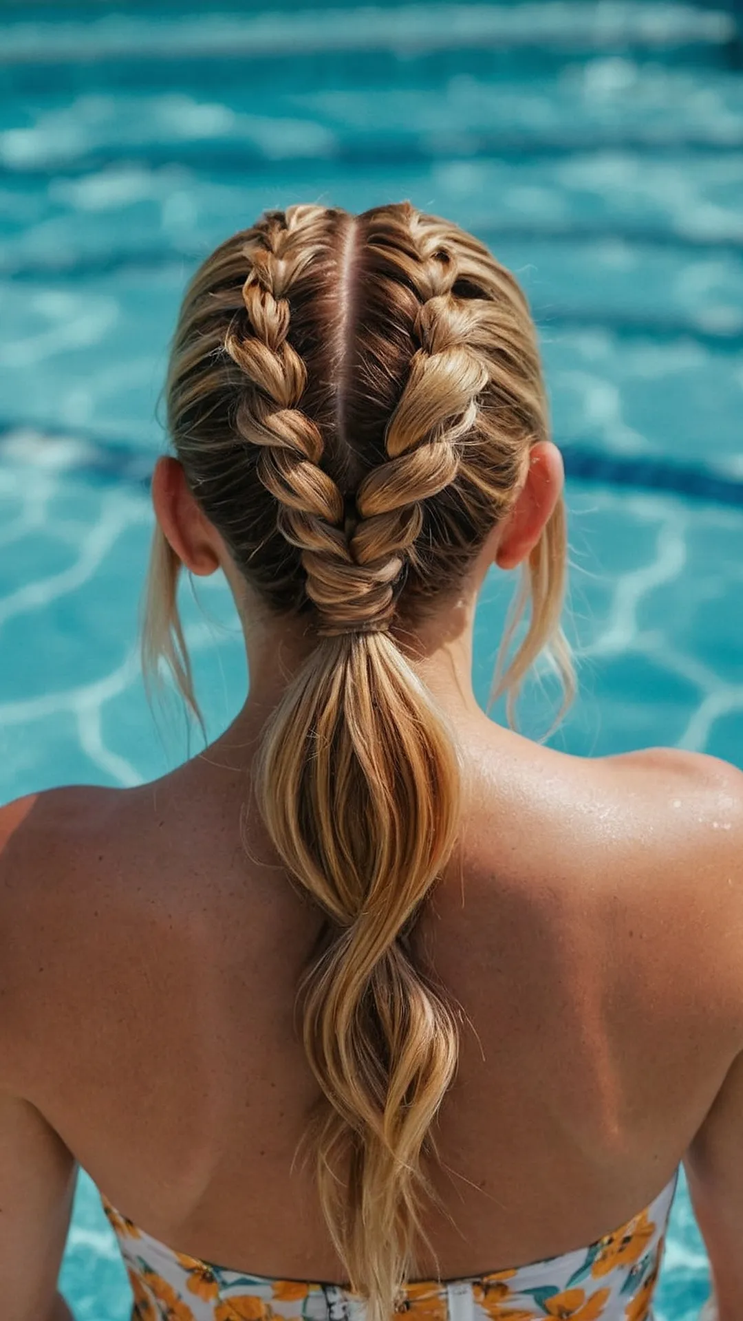 Pool Party Hair Goals
