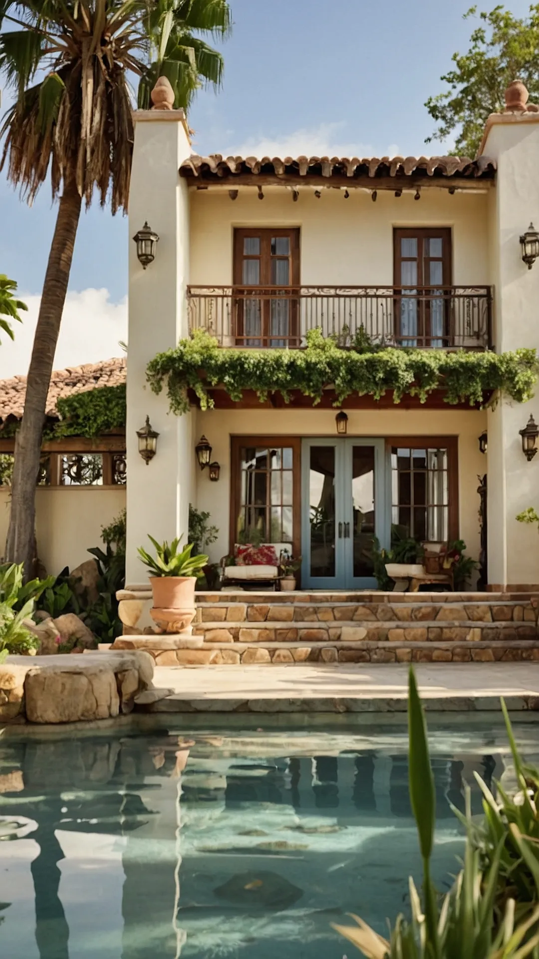 Charm of the Mediterranean: Spanish Bungalow Oasis