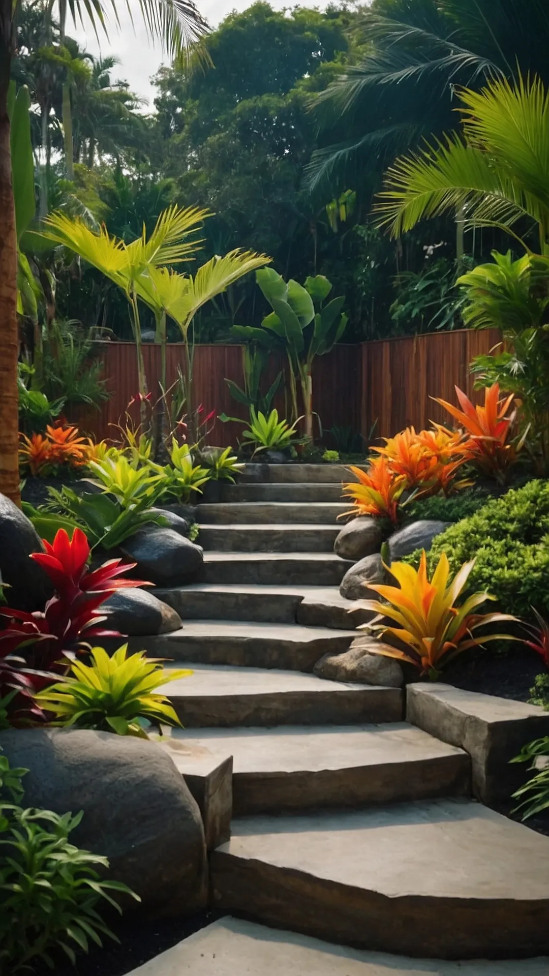 Paradise Found: Tropical Backyard Oasis